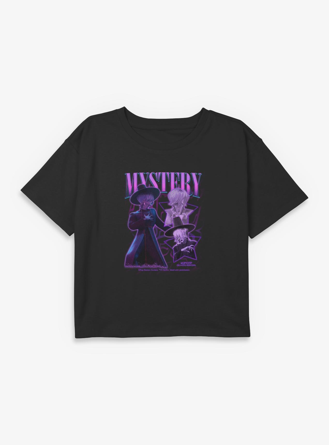KPop Demon Hunters Saja Boys Mystery Collage Youth Girls Boxy Crop
