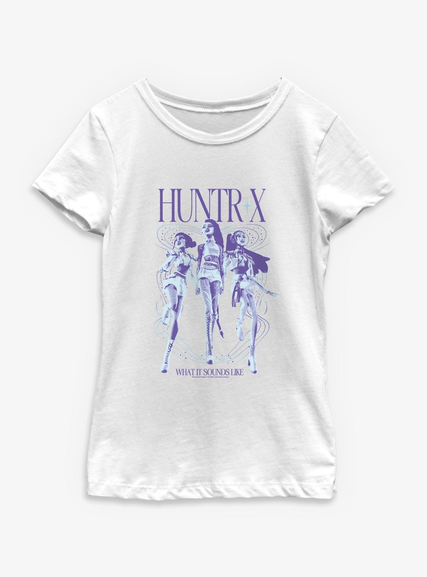 KPop Demon Hunters Huntrix What It Sound Like Youth Girls T-Shirt, , hi-res
