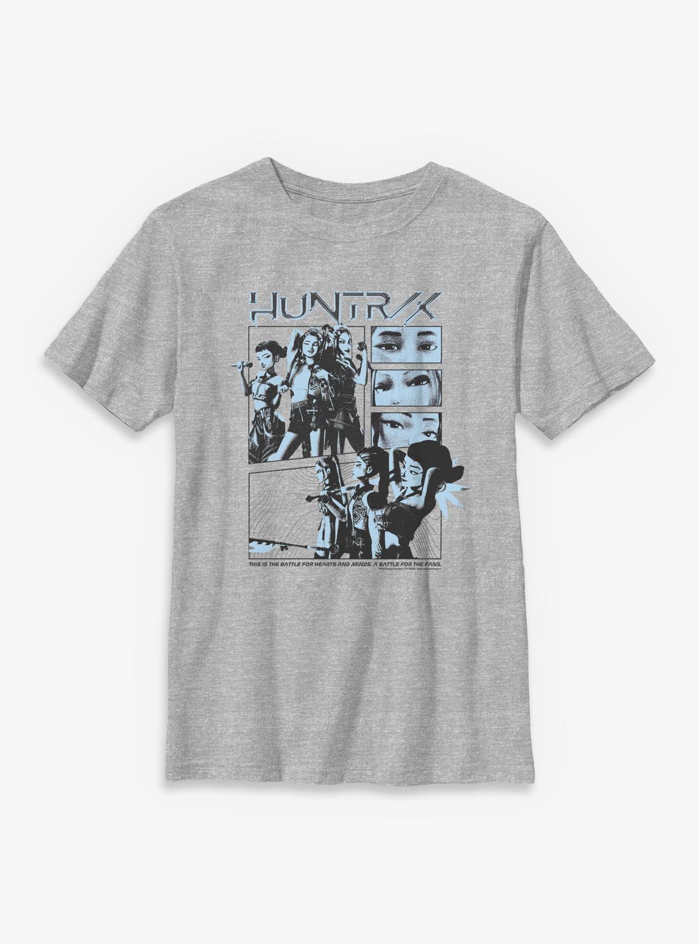 KPop Demon Hunters Huntrix A Battle For The Fans Youth T-Shirt, , hi-res