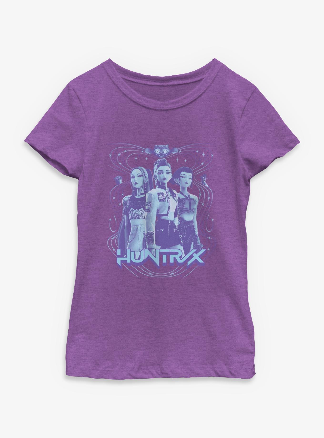 KPop Demon Hunters Huntrix Honmoon Youth Girls T-Shirt, , hi-res
