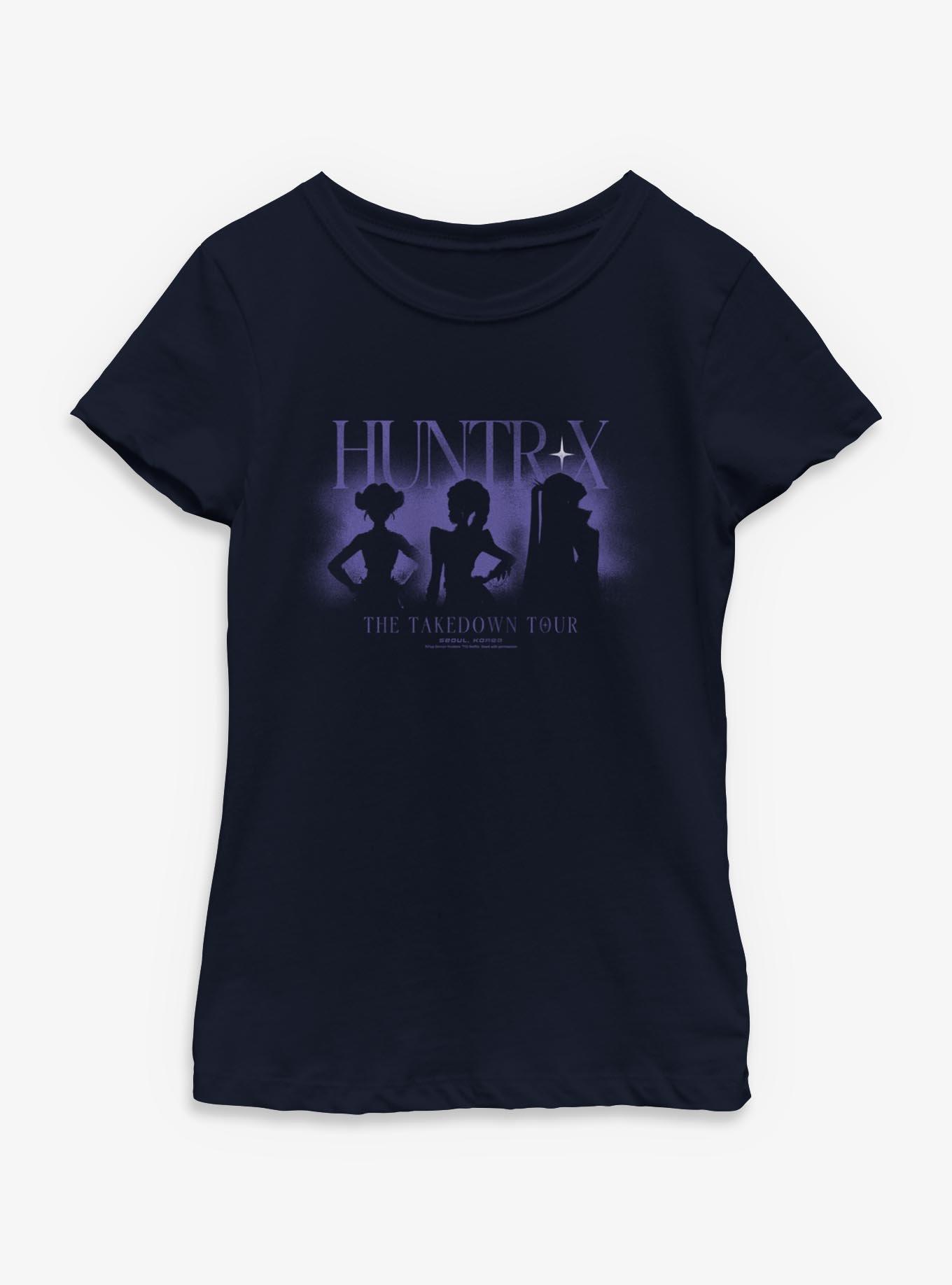 KPop Demon Hunters Huntrix The Takedown Tour Youth Girls T-Shirt, , hi-res