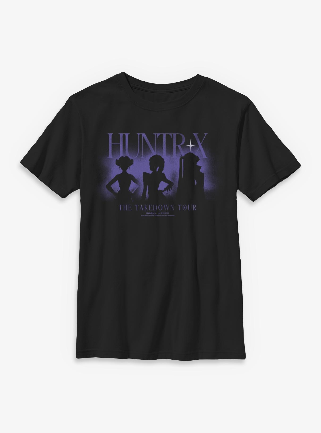 KPop Demon Hunters Huntrix The Takedown Tour Youth T-Shirt, , hi-res
