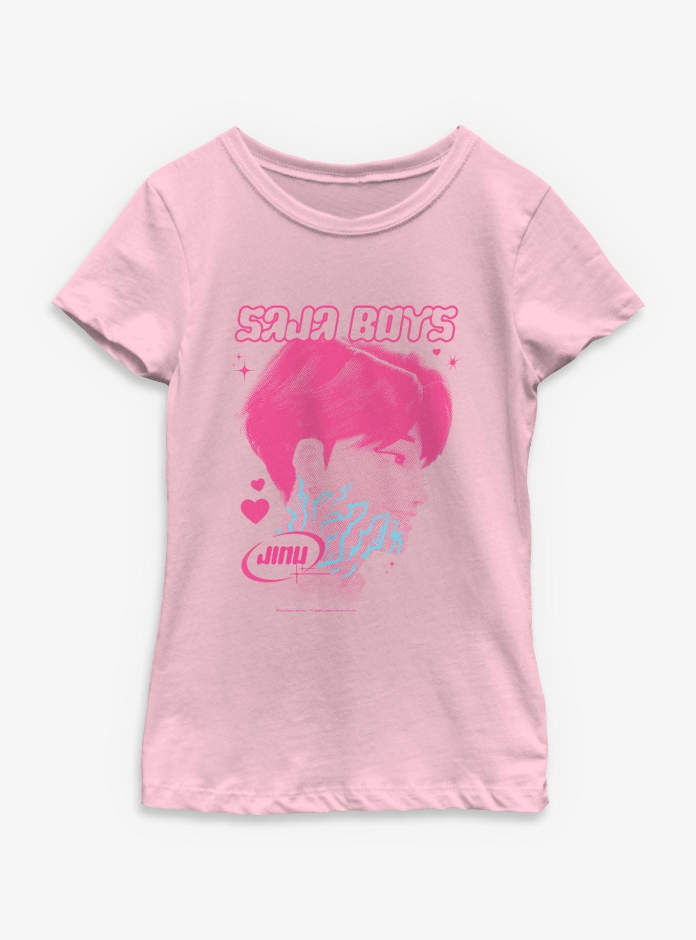 KPop Demon Hunters Saja Boys Jinu Demon Markings Youth Girls T-Shirt, , hi-res