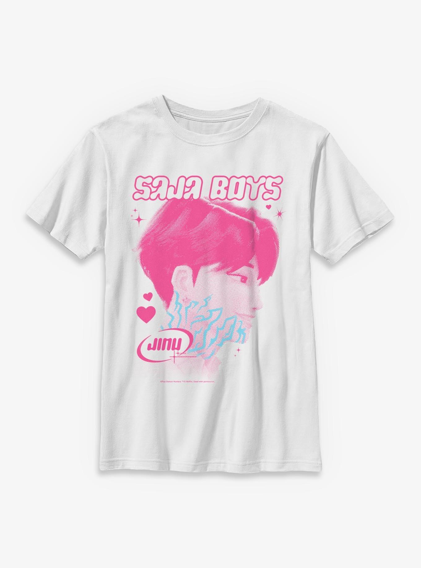 KPop Demon Hunters Saja Boys Jinu Demon Markings Youth T-Shirt, , hi-res