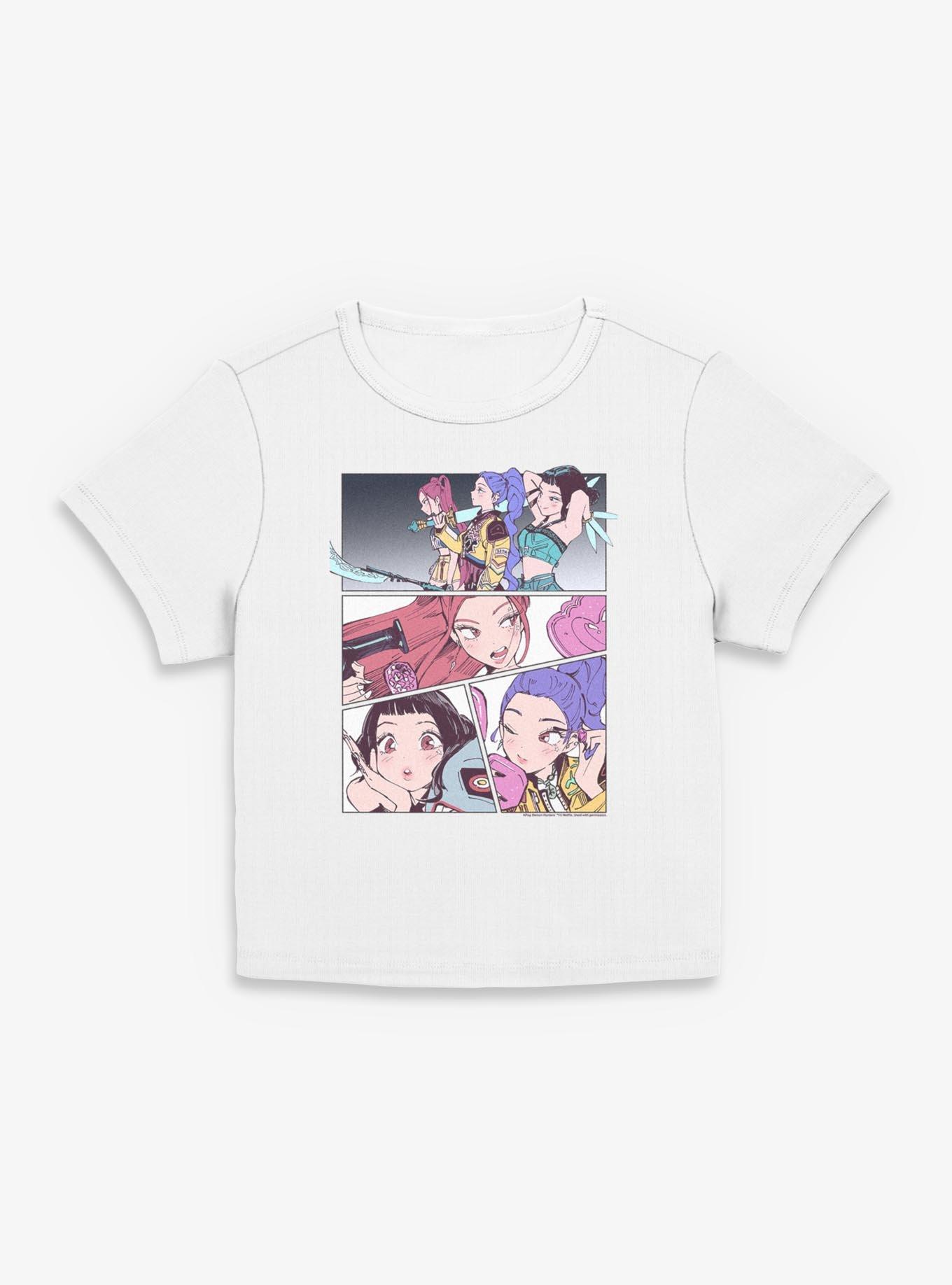 KPop Demon Hunters Manhwa Panels HUNTRX Womens Baby T-Shirt