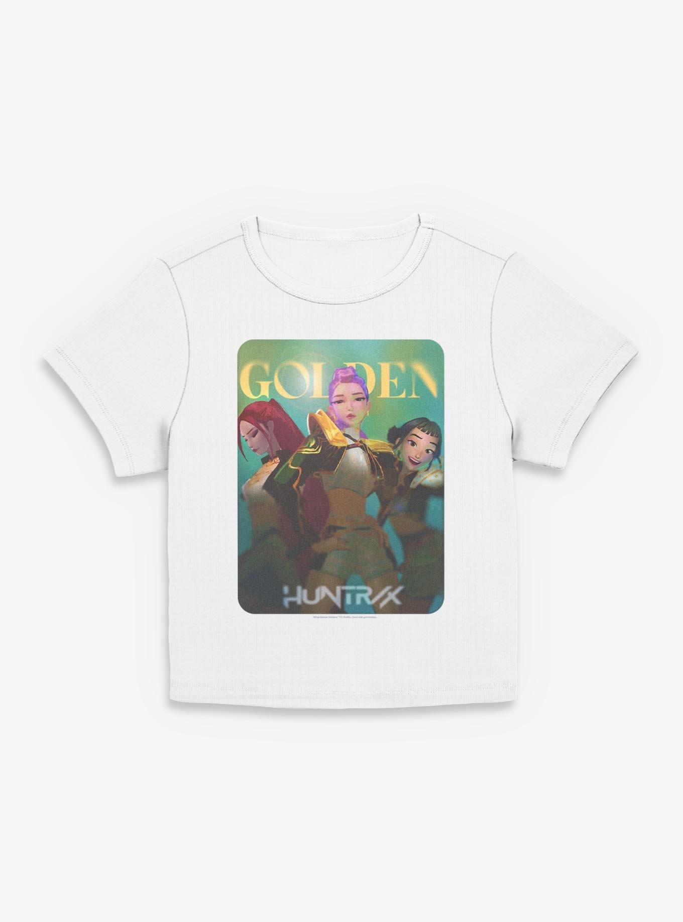KPop Demon Hunters HUNTRX Golden Photocard Womens Baby T-Shirt