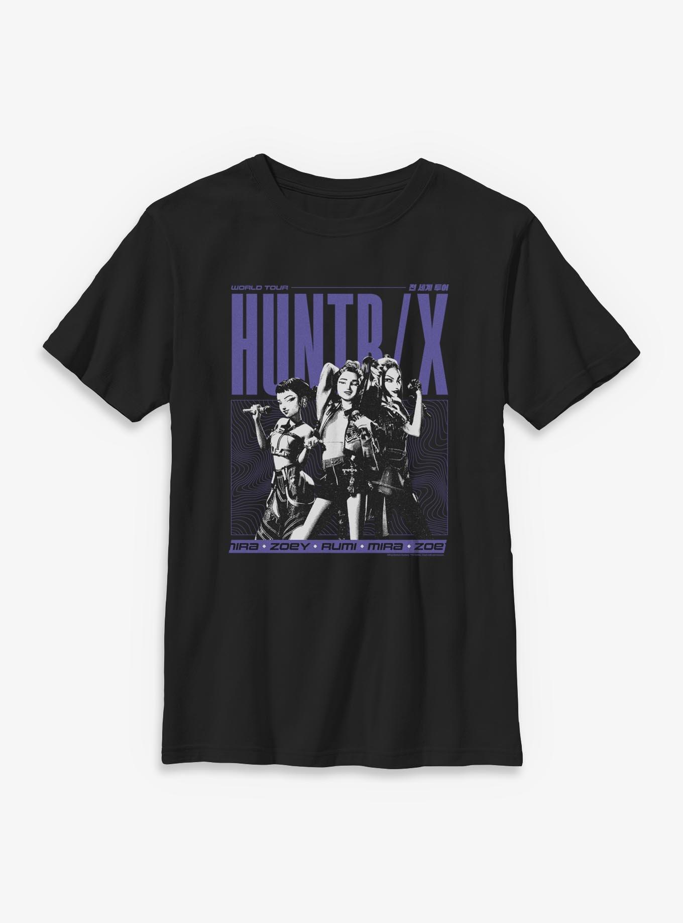 KPop Demon Hunters World Tour Huntrix Youth T-Shirt, , hi-res