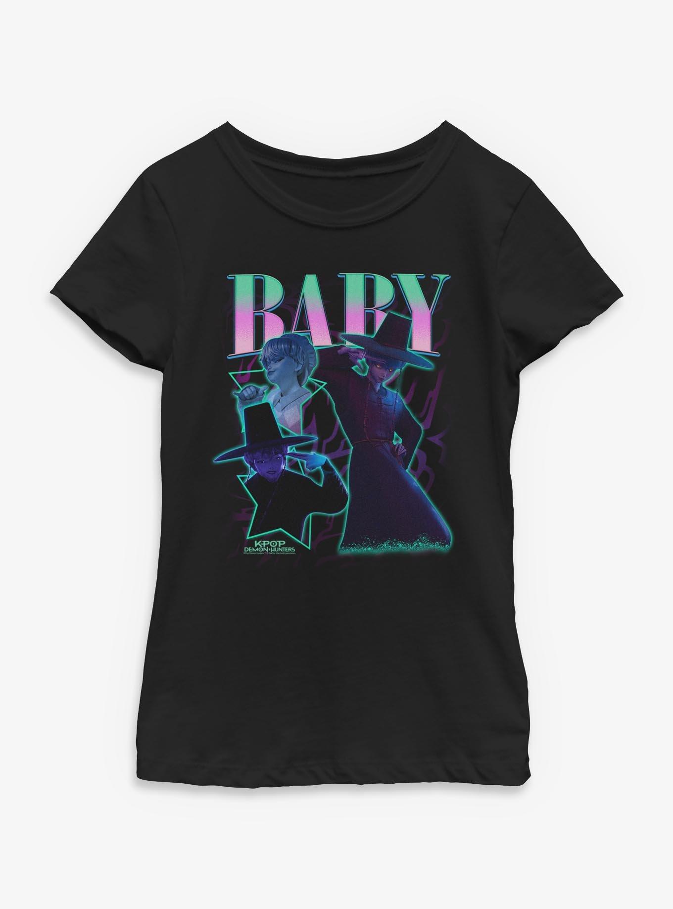 KPop Demon Hunters Saja Boys Baby Collage Youth Girls T-Shirt, , hi-res