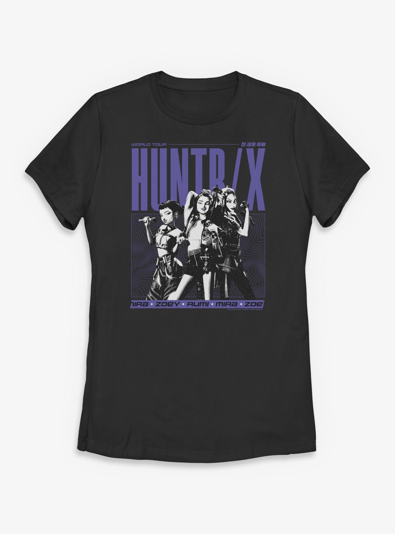KPop Demon Hunters HUNTR/X World Tour Womens T-Shirt, , hi-res