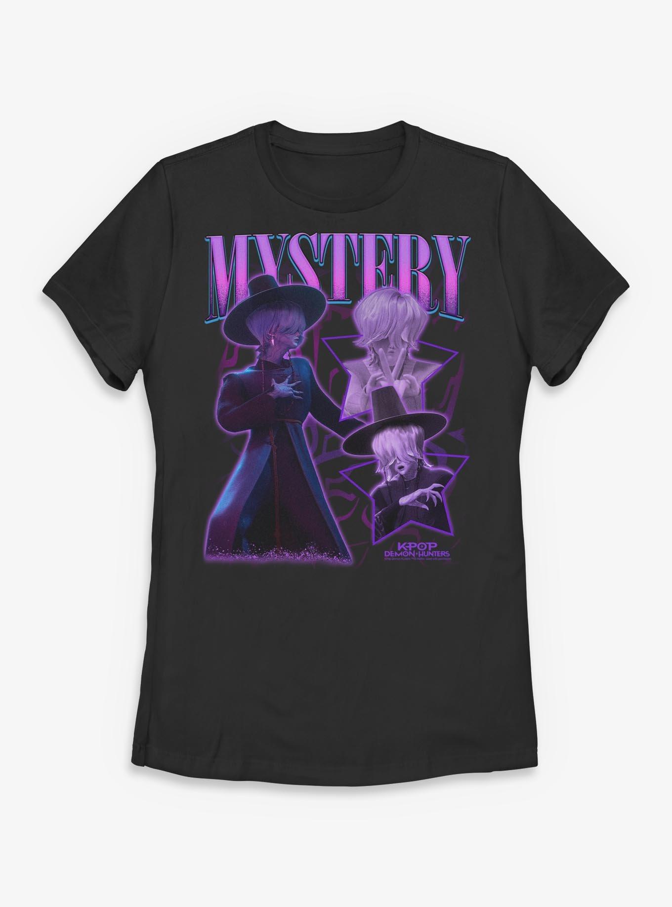KPop Demon Hunters Saja Boys Mystery Collage Womens T-Shirt, , hi-res