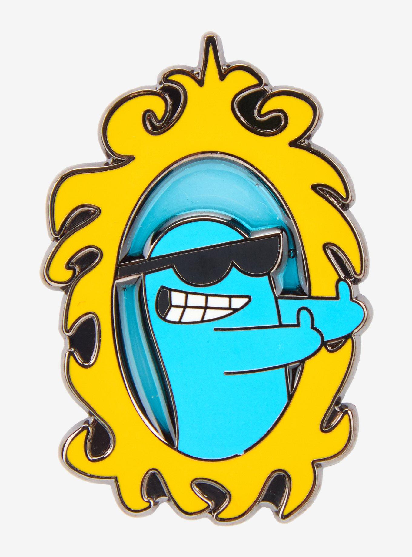 Foster's Home For Imaginary Friends Bloo Enamel Pin, , hi-res