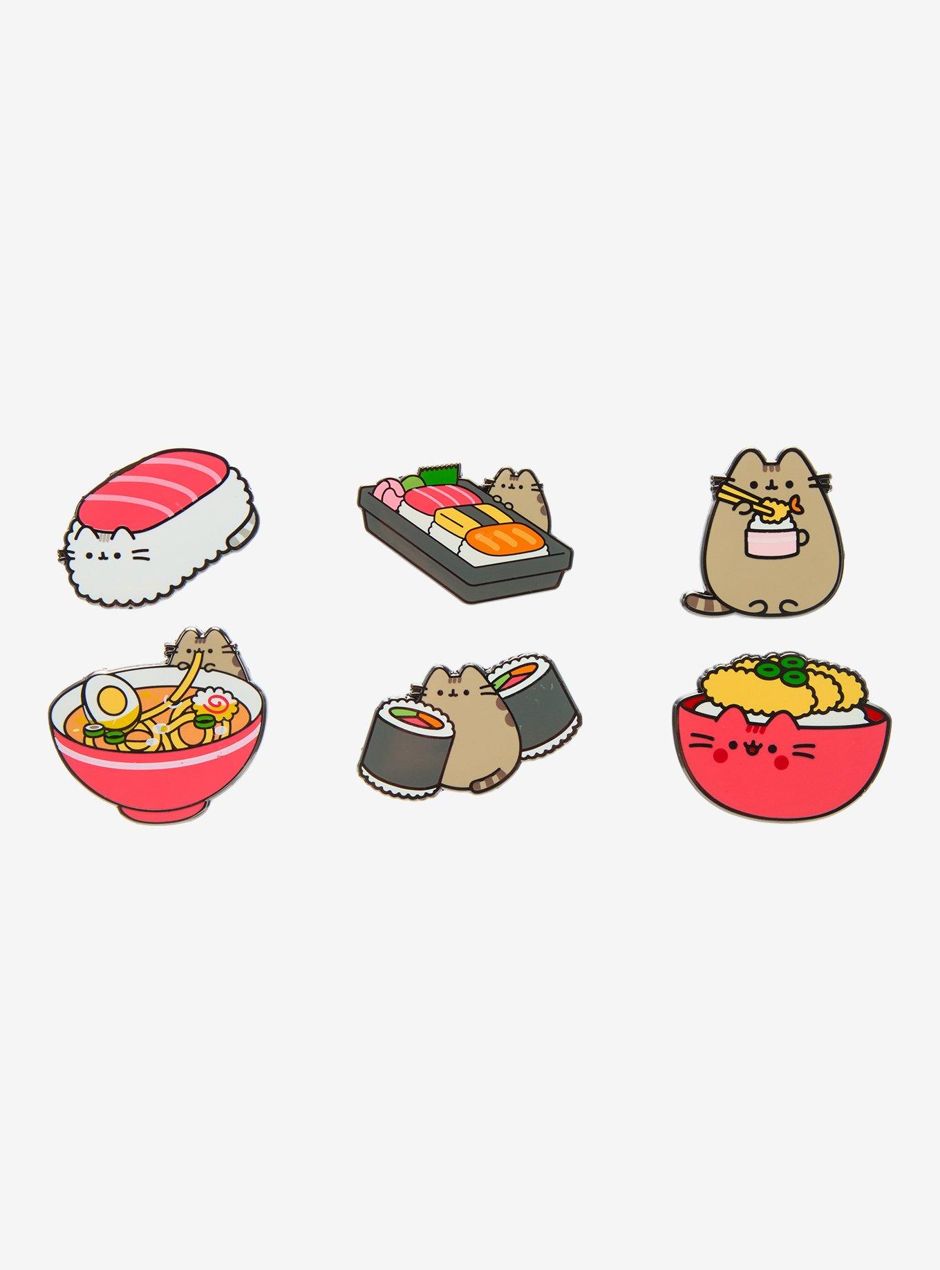 Pusheen Ramen Sushi Blind Box Enamel Pin Hot Topic Exclusive, , hi-res