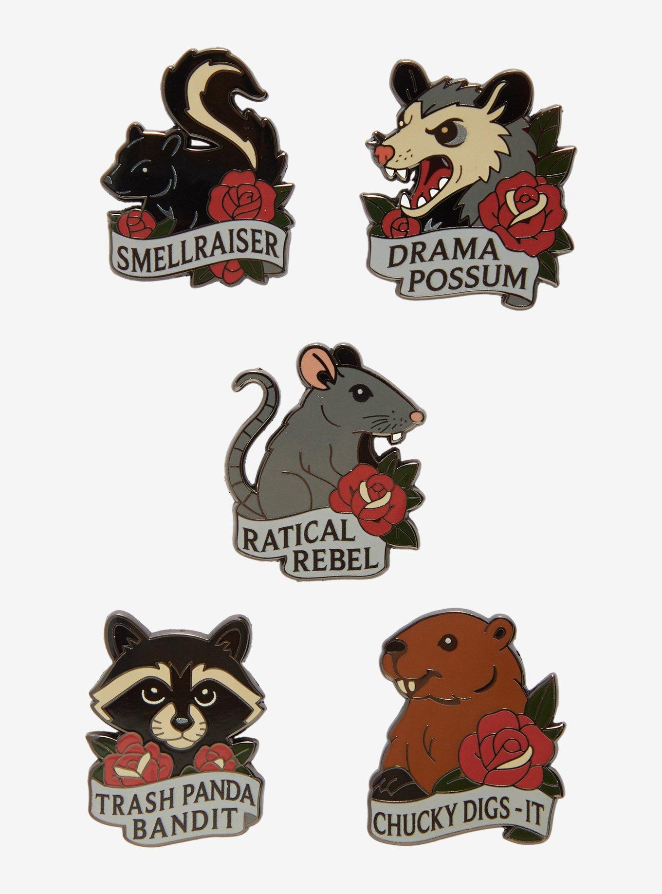 Scurry Squad Blind Box Enamel Pin Hot Topic Exclusive, , hi-res