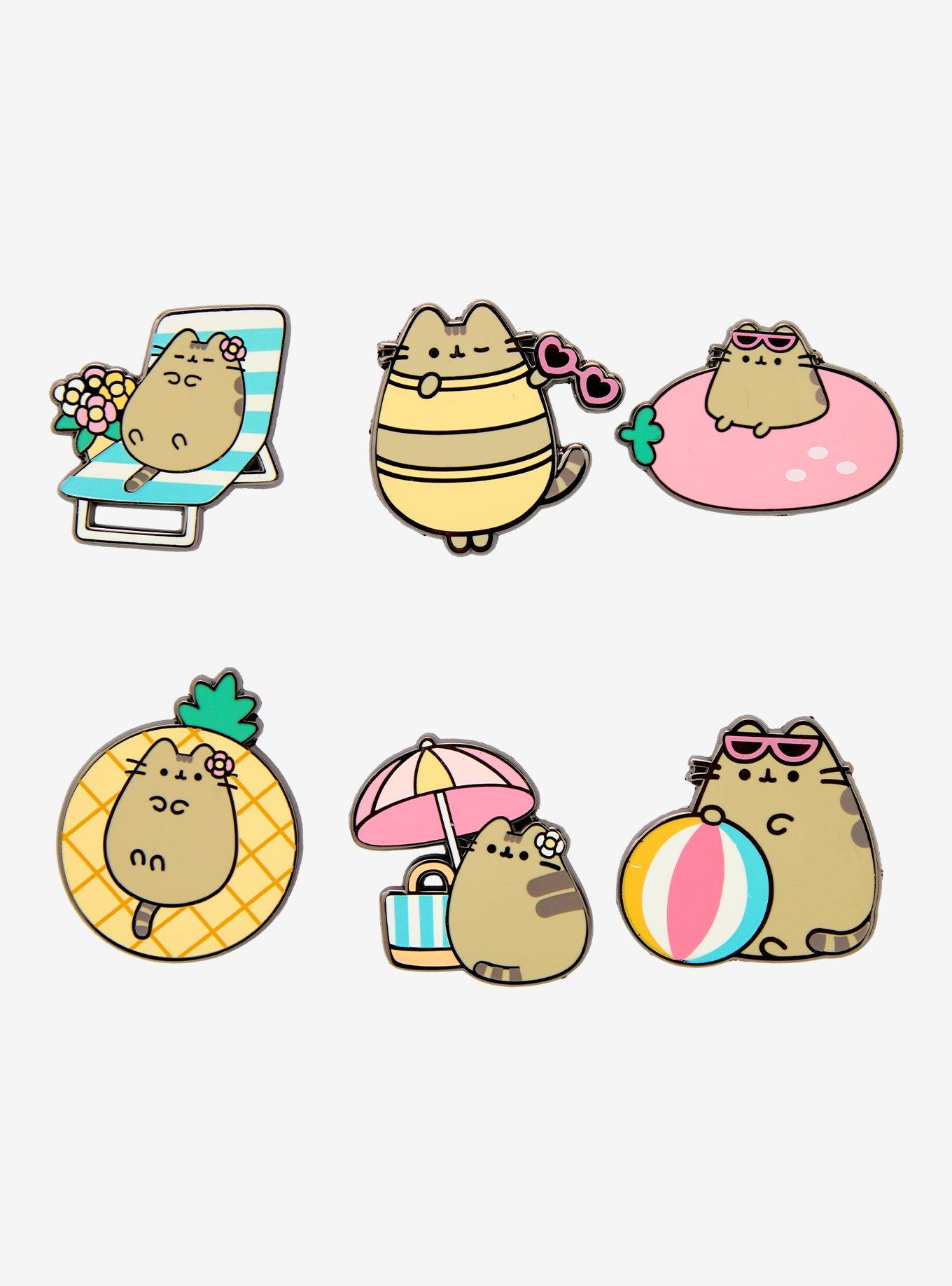 Pusheen Beach Blind Box Enamel Pin Hot Topic Exclusive, , hi-res