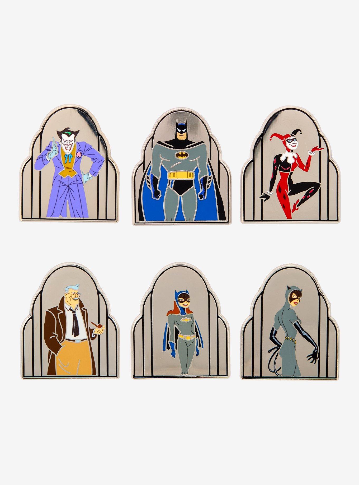 DC Comics Batman: The Animated Series Blind Box Enamel Pin Hot Topic Exclusive, , hi-res