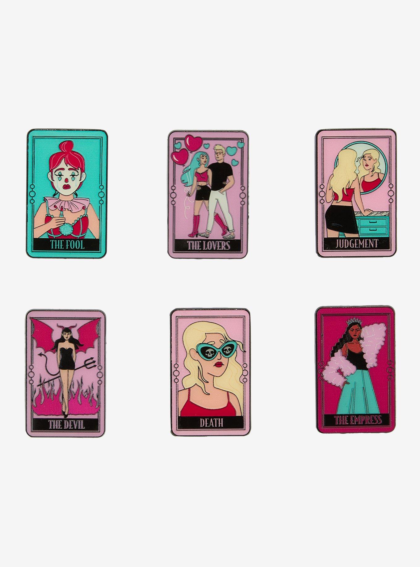 Tarot Baddies Blind Box Enamel Pin Hot Topic Exclusive, , hi-res