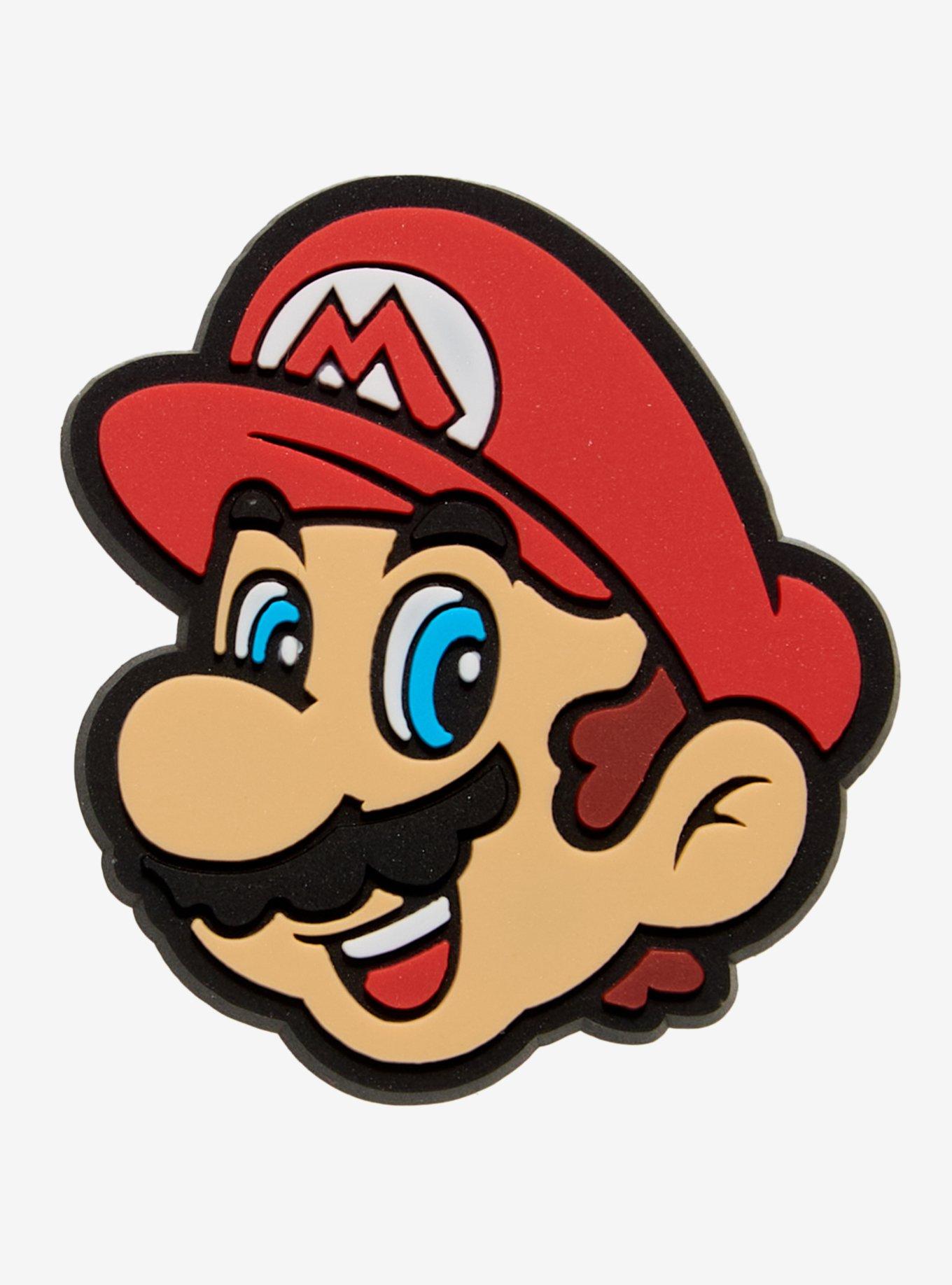 Super Mario Bros. Mario Head Pin Hot Topic Exclusive, , hi-res