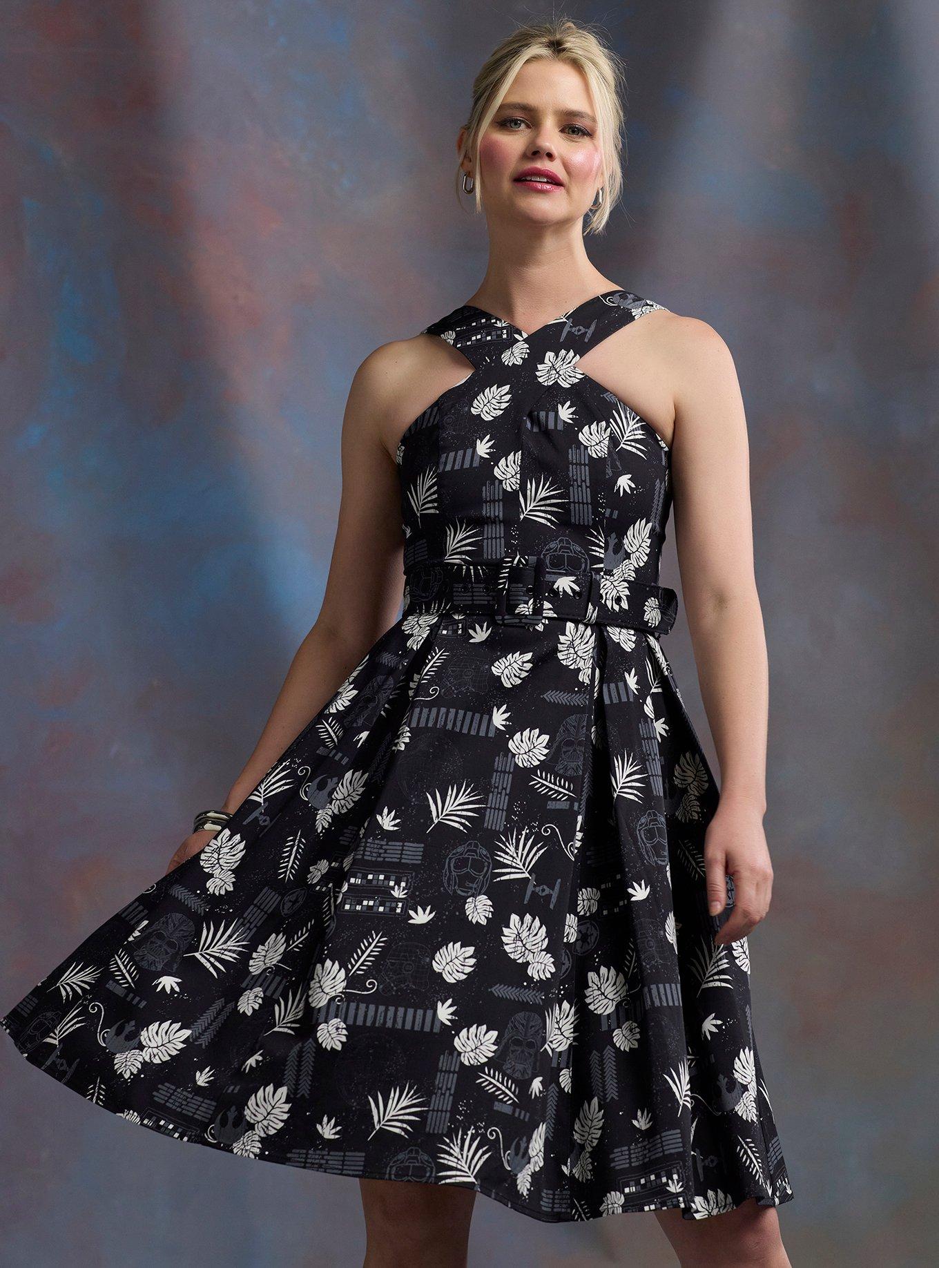 Her Universe Star Wars Tiki Retro Halter Dress Her Universe Exclusive, , hi-res