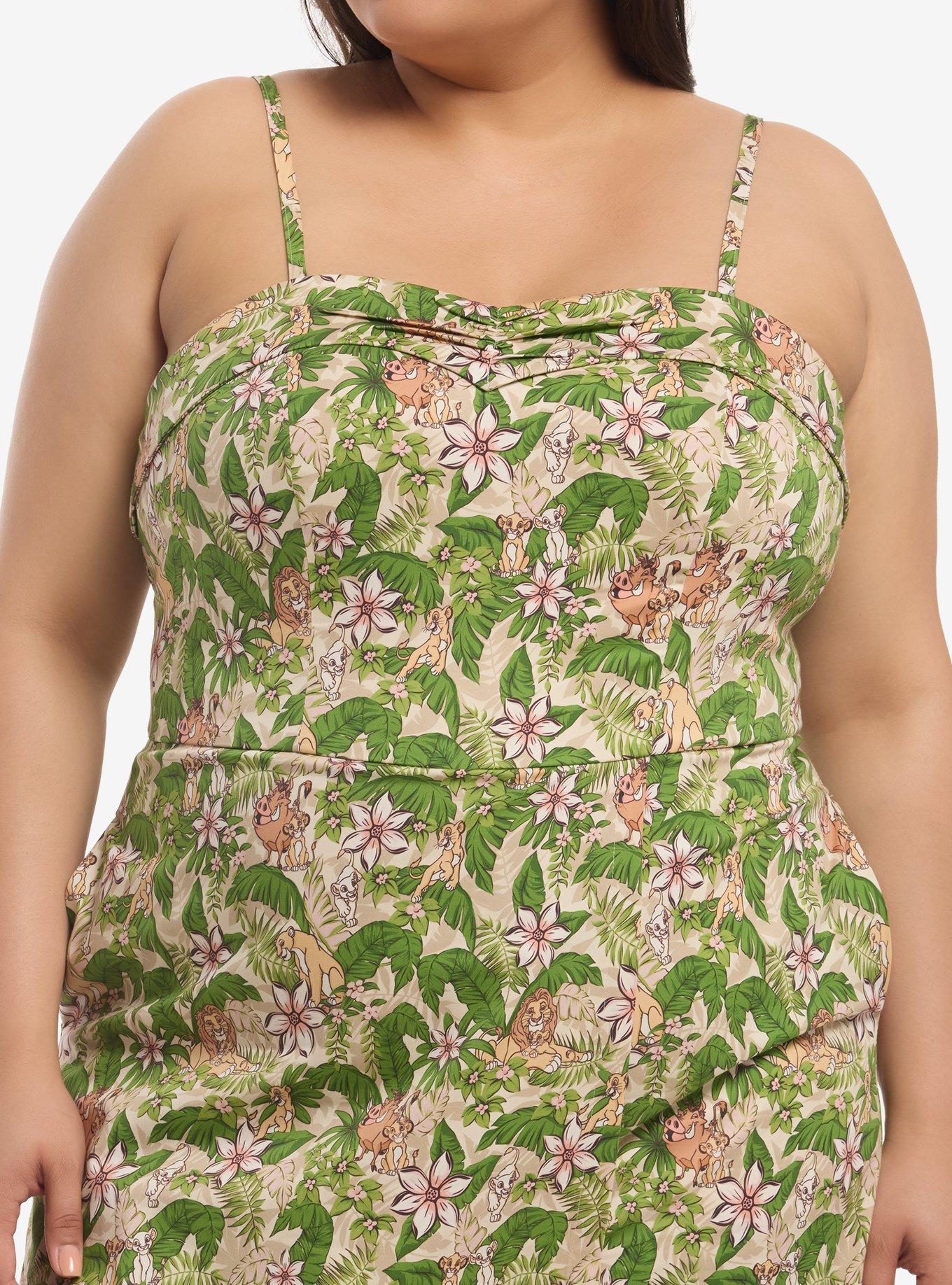 Her Universe Disney The Lion King Tropical Romper Plus Size Her Universe Exclusive, , hi-res