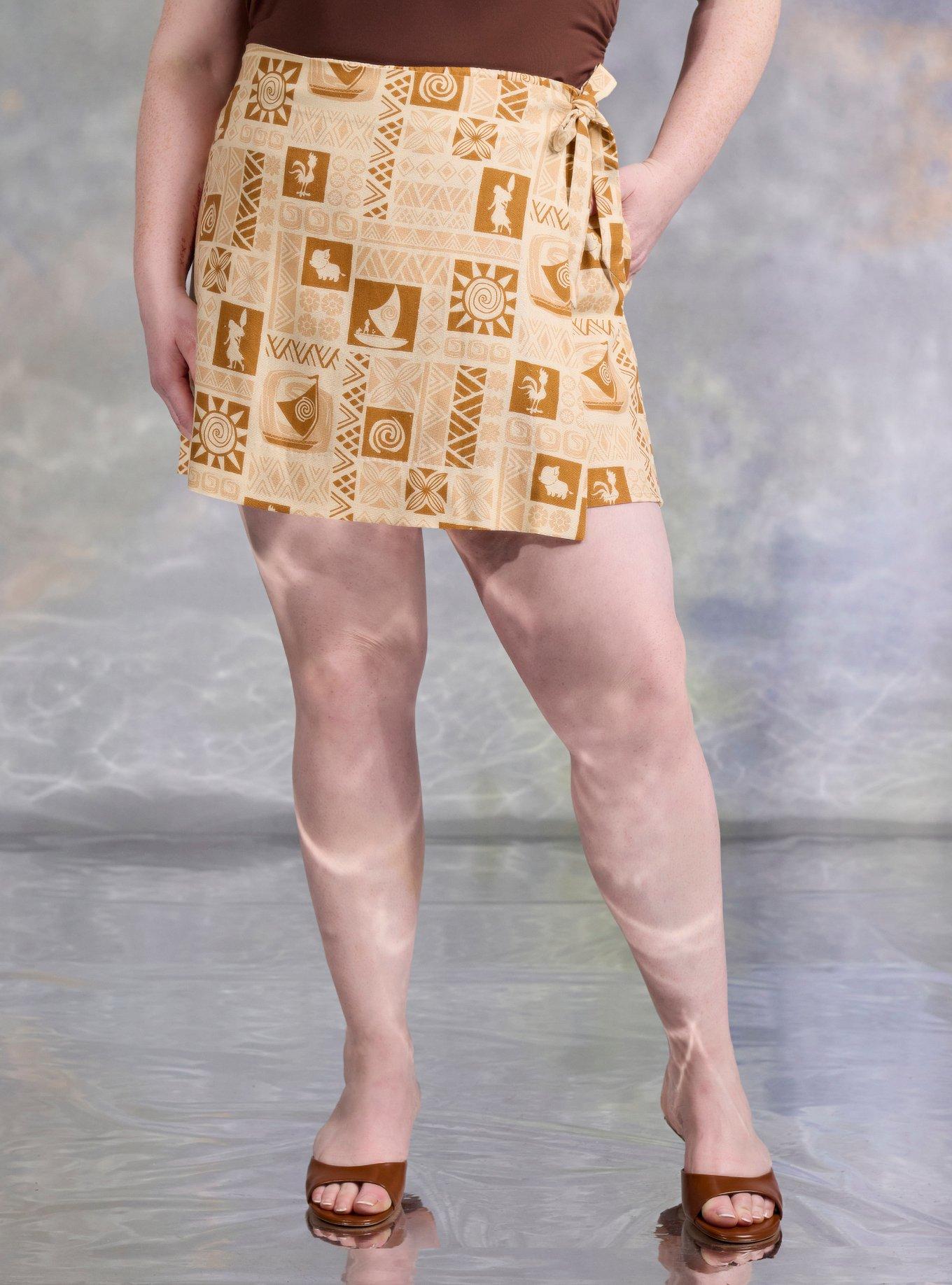 Her Universe Disney Moana Tiki Skort Plus Size Her Universe Exclusive, , hi-res