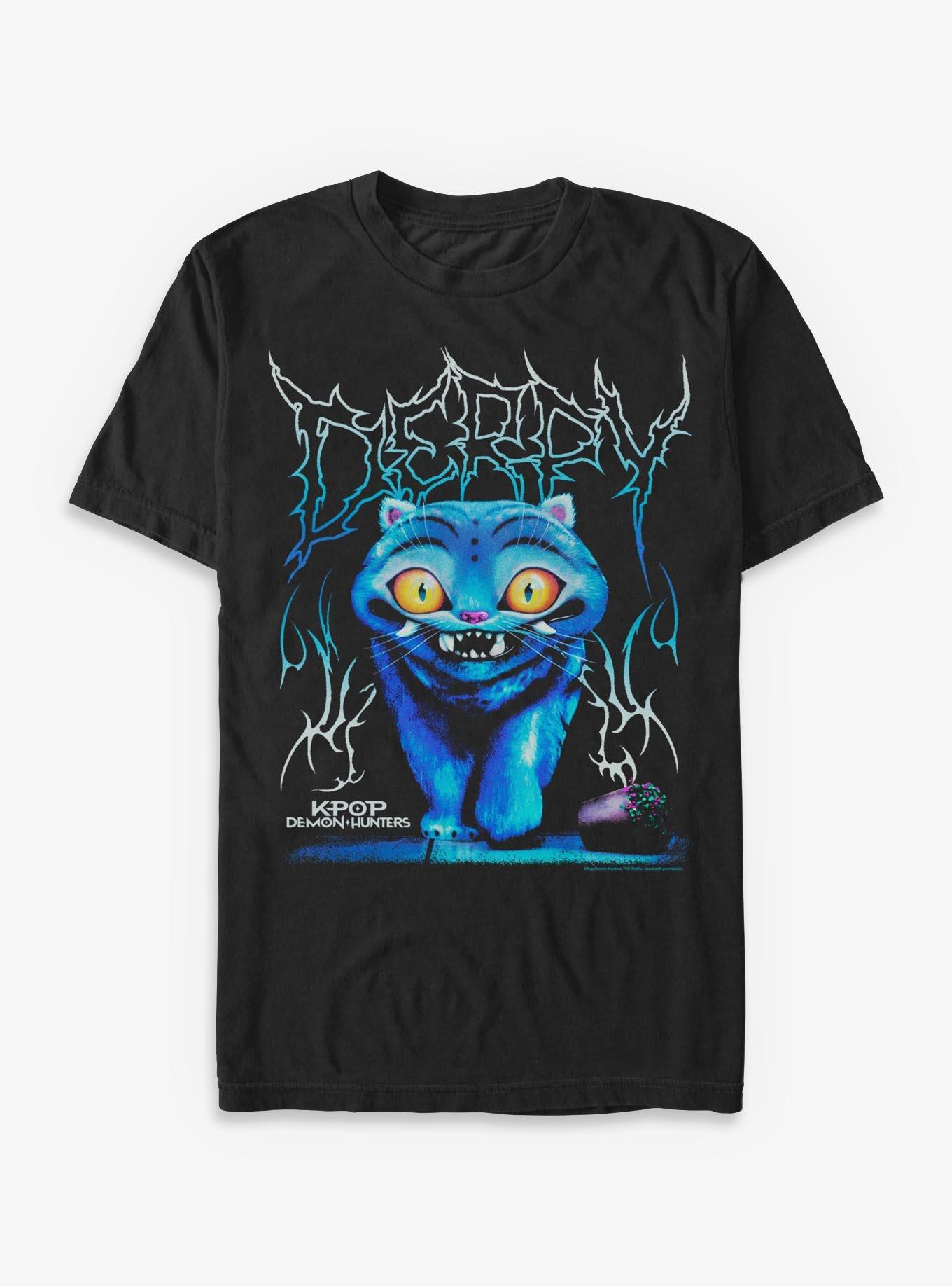 KPop Demon Hunters Derpy Tiger Rock T-Shirt Hot Topic Exclusive