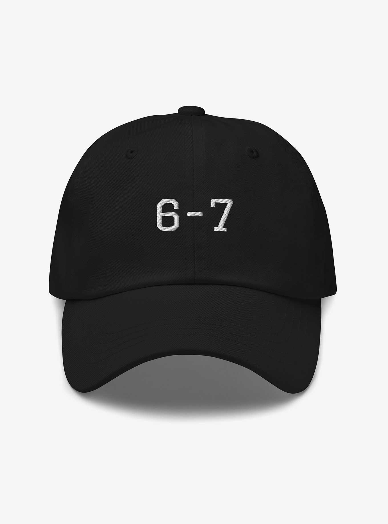 6-7 Dad Cap, BLACK, hi-res