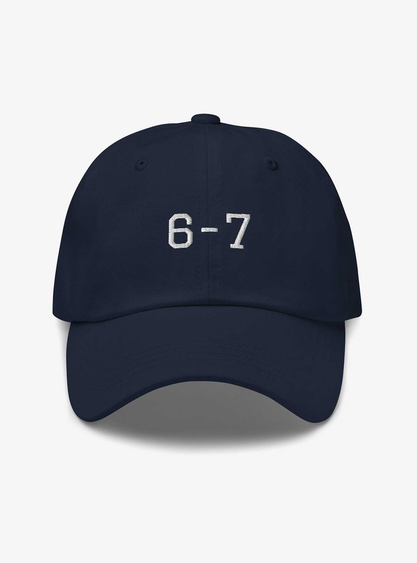 6-7 Dad Cap, NAVY, hi-res