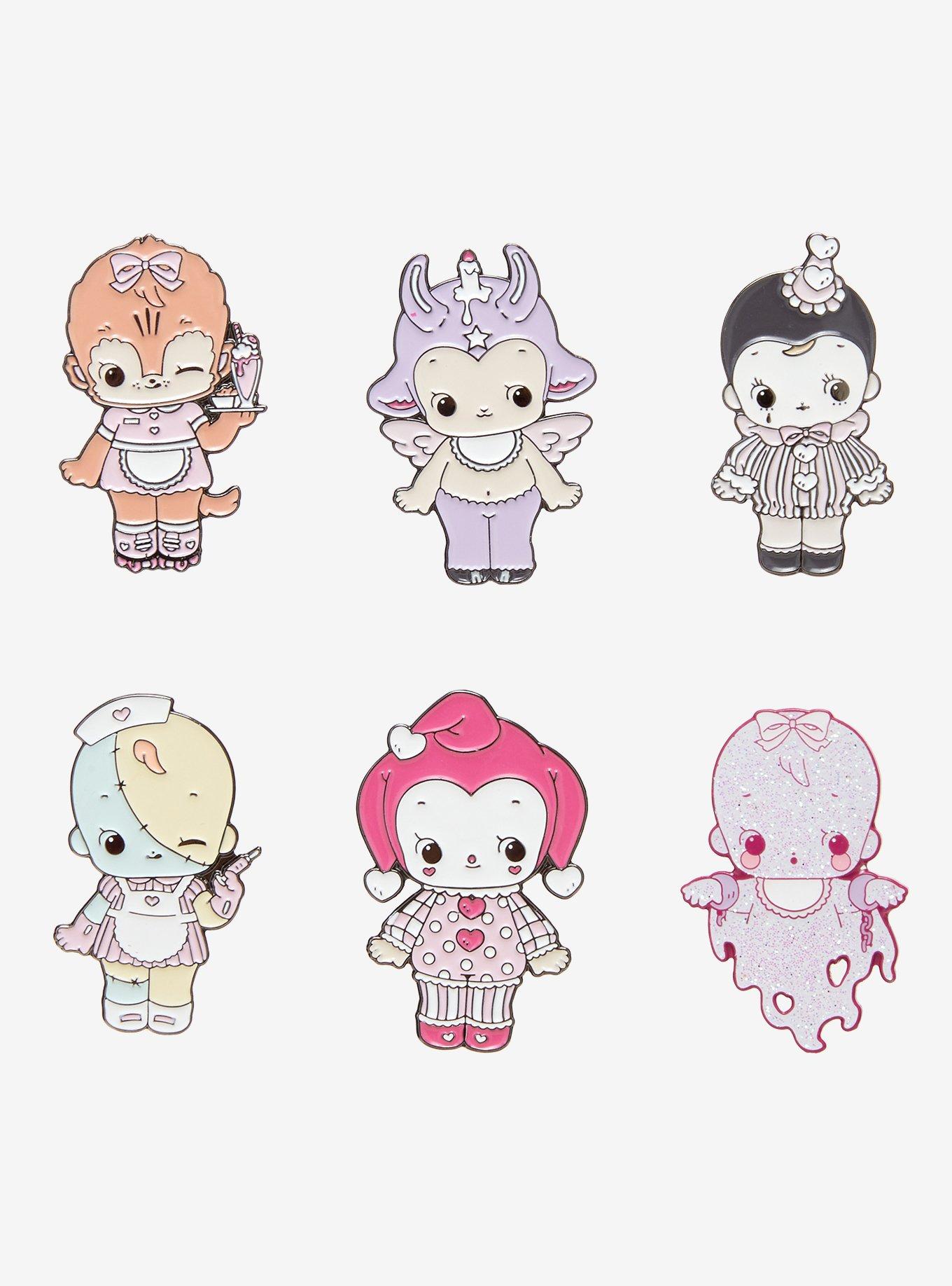 Vampire Valentine Series 2 Blind Bag Enamel Pin Hot Topic Exclusive, , hi-res