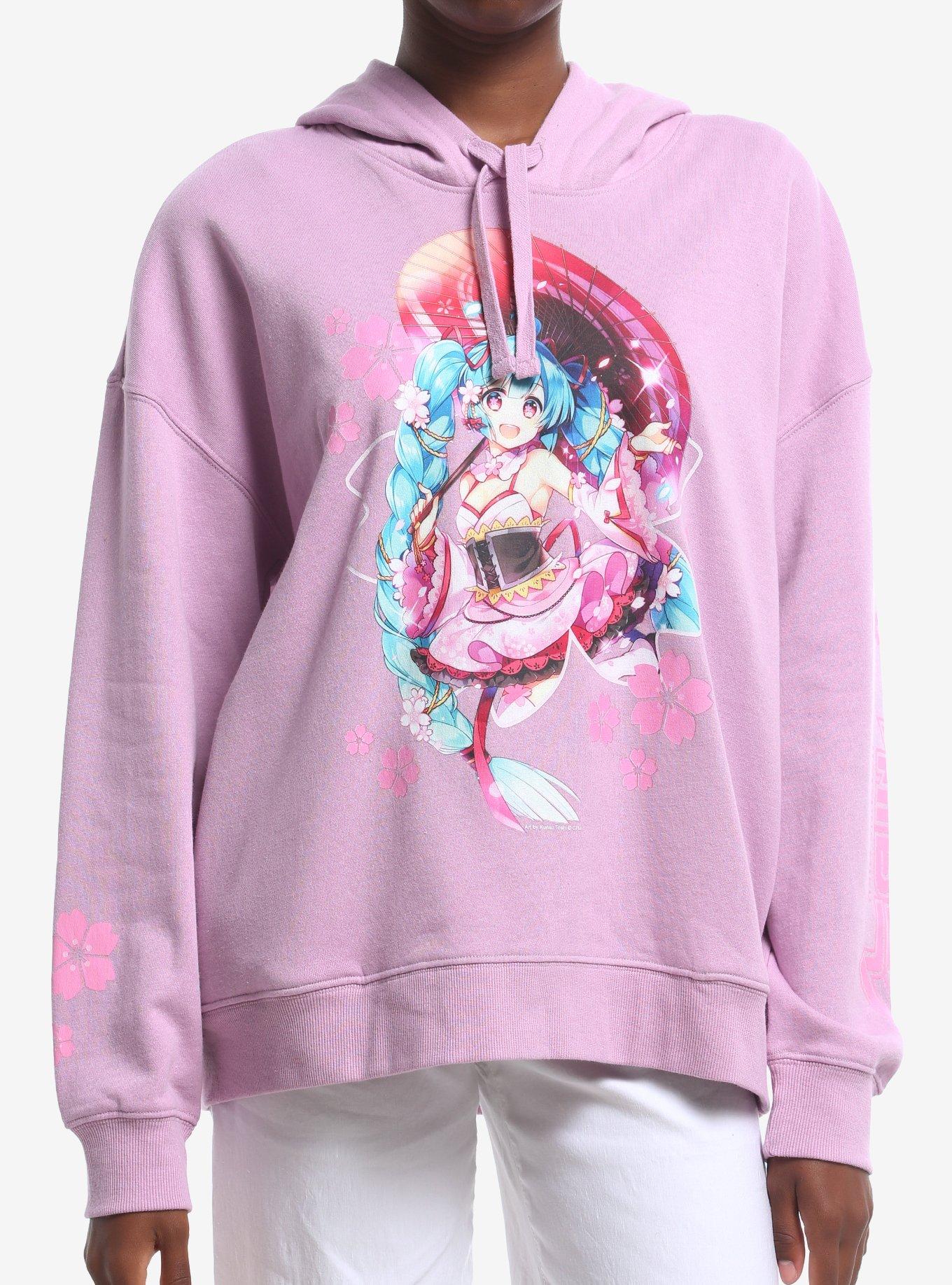 Hatsune Miku Cherry Blossom Dress Hoodie, , hi-res