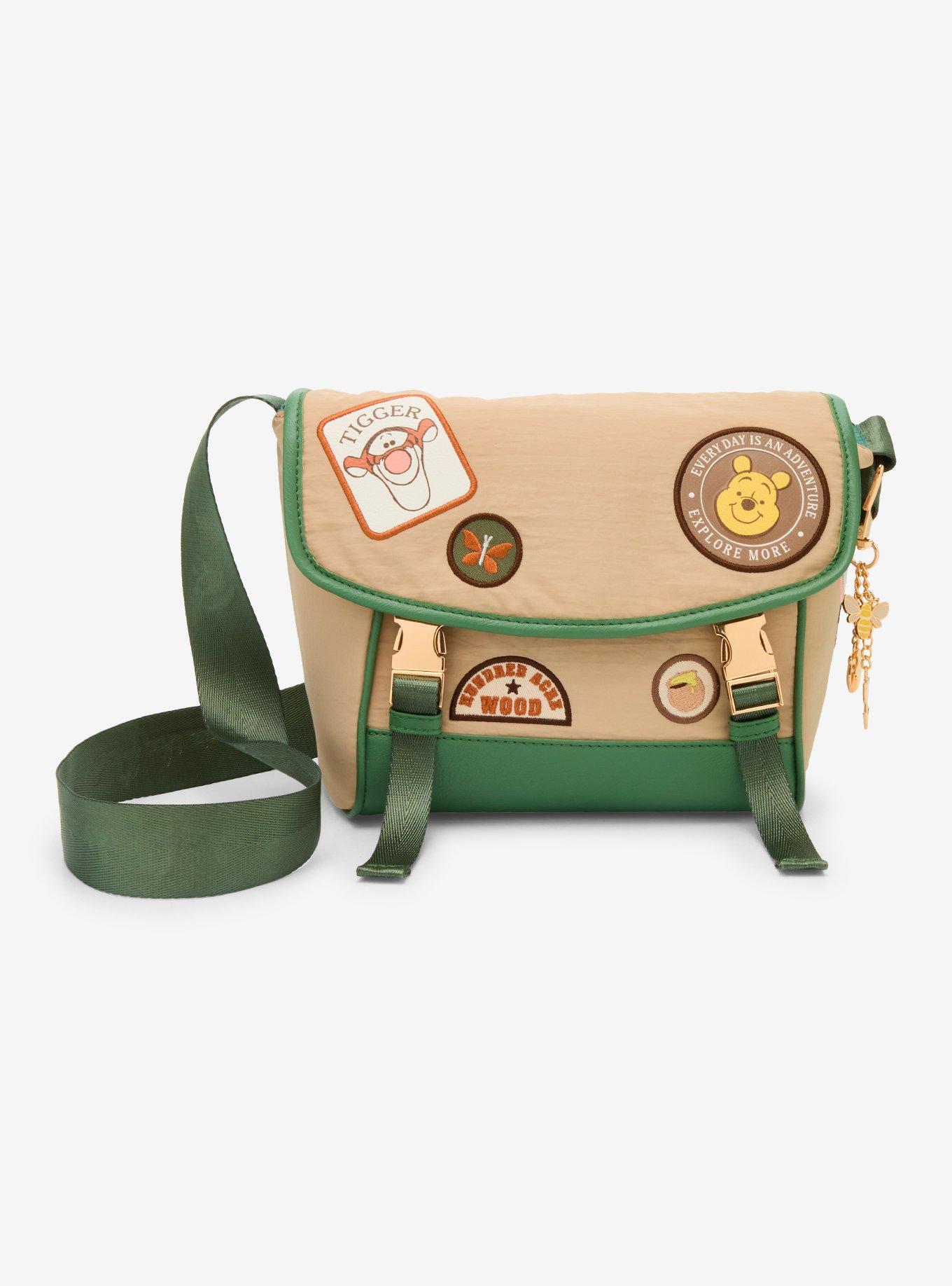 Disney Winnie The Pooh Patches Messenger Bag, , hi-res