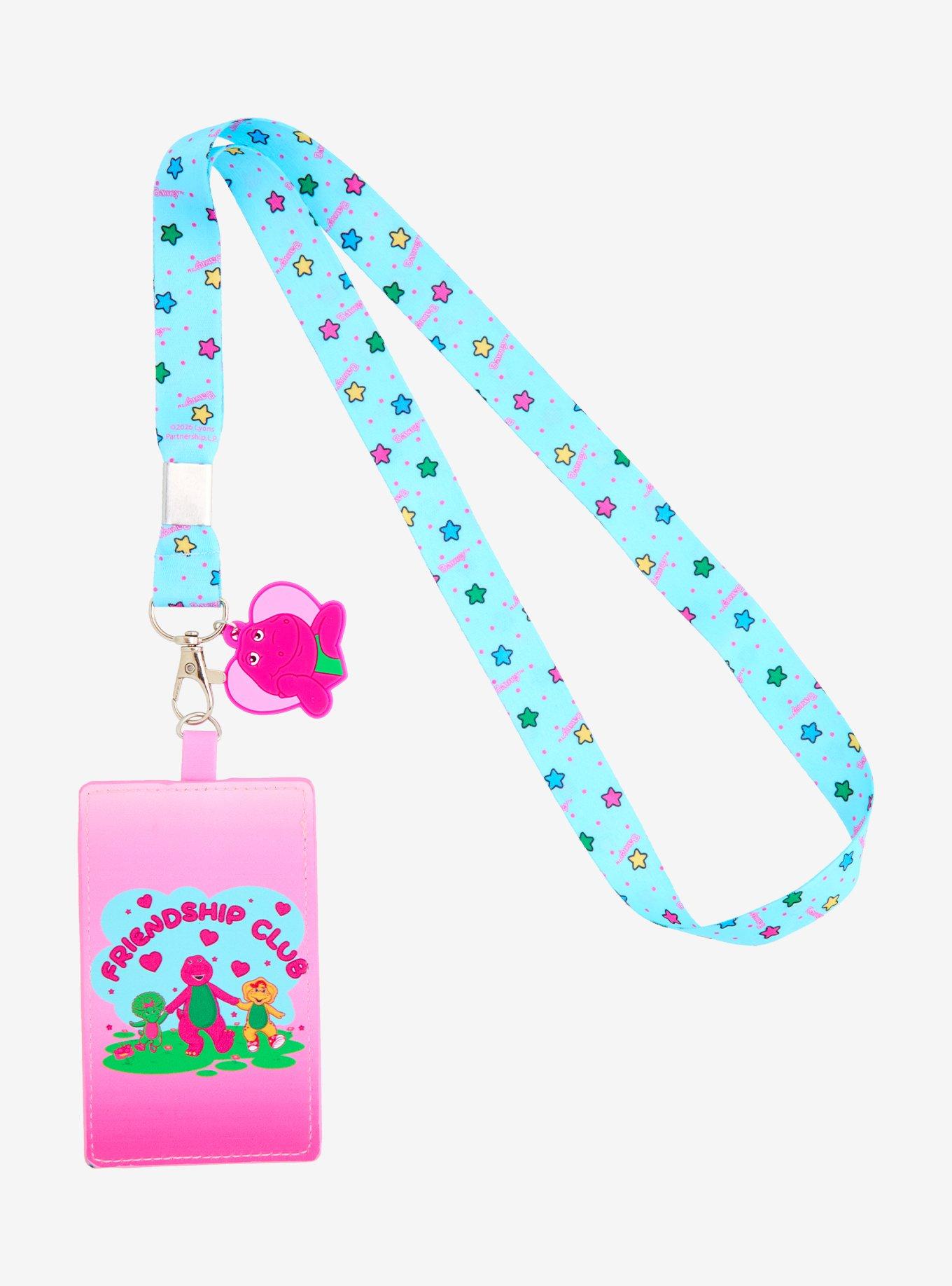 Barney Friendship Club Lanyard - BoxLunch Exclusive, , hi-res