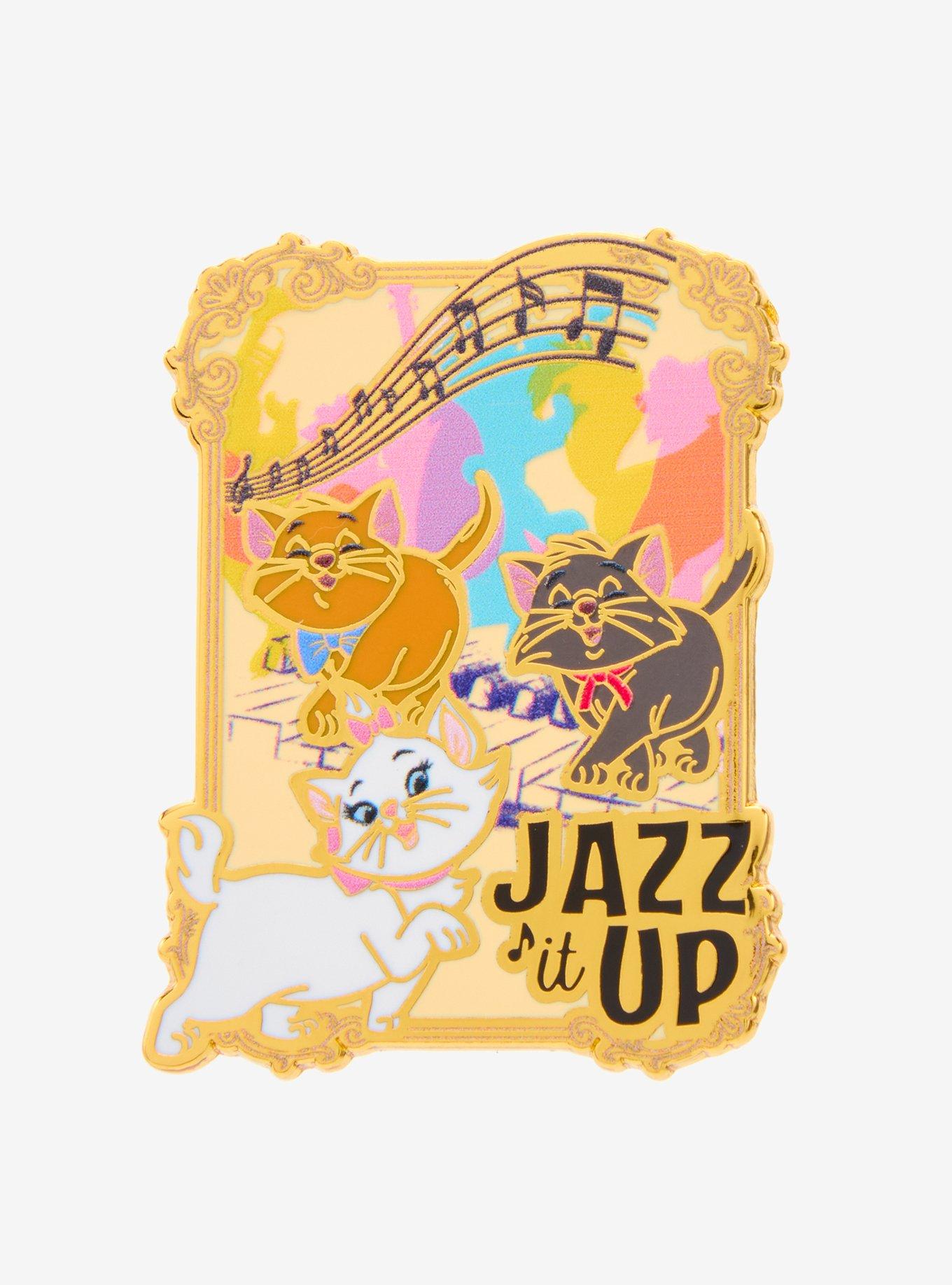 Disney The Aristocats Kittens Jazz It Up Enamel Pin - BoxLunch Exclusive, , hi-res