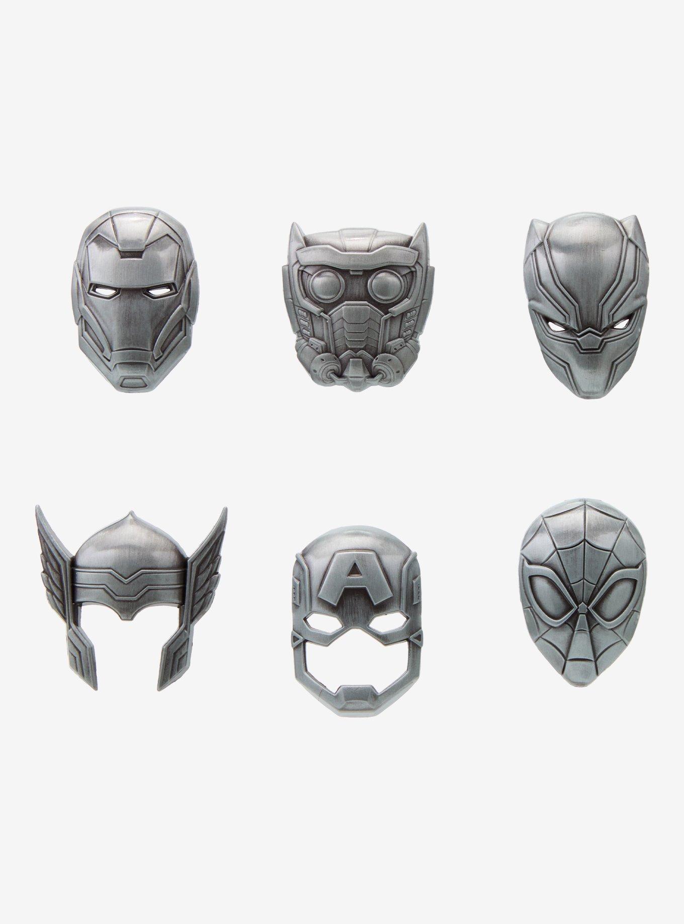 Marvel Hero Helmets Blind Box Pewter Pin - BoxLunch Exclusive, , hi-res