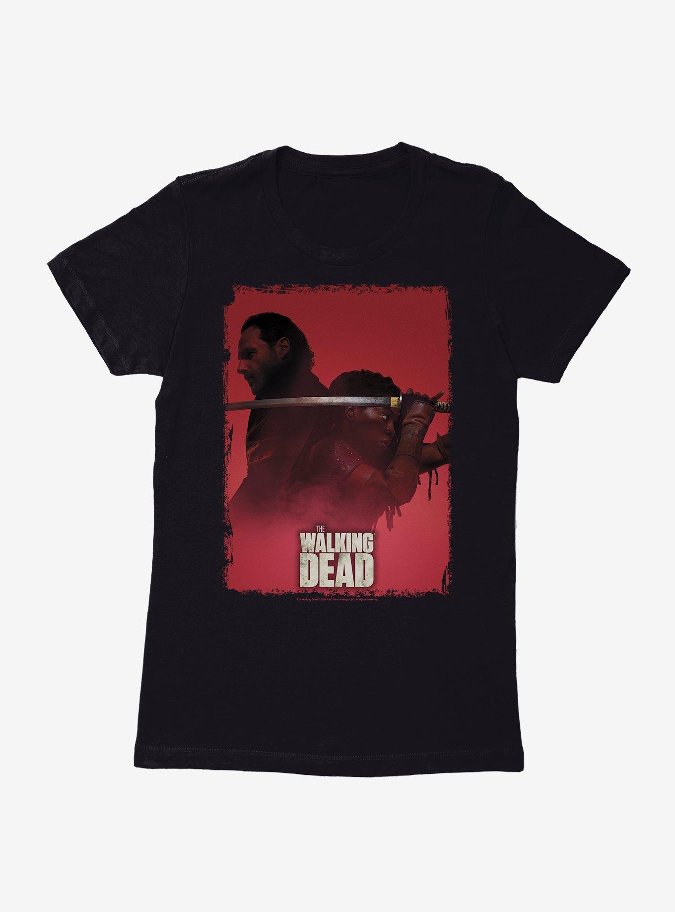 The Walking Dead Rick and Michonne Womens T-Shirt, , hi-res