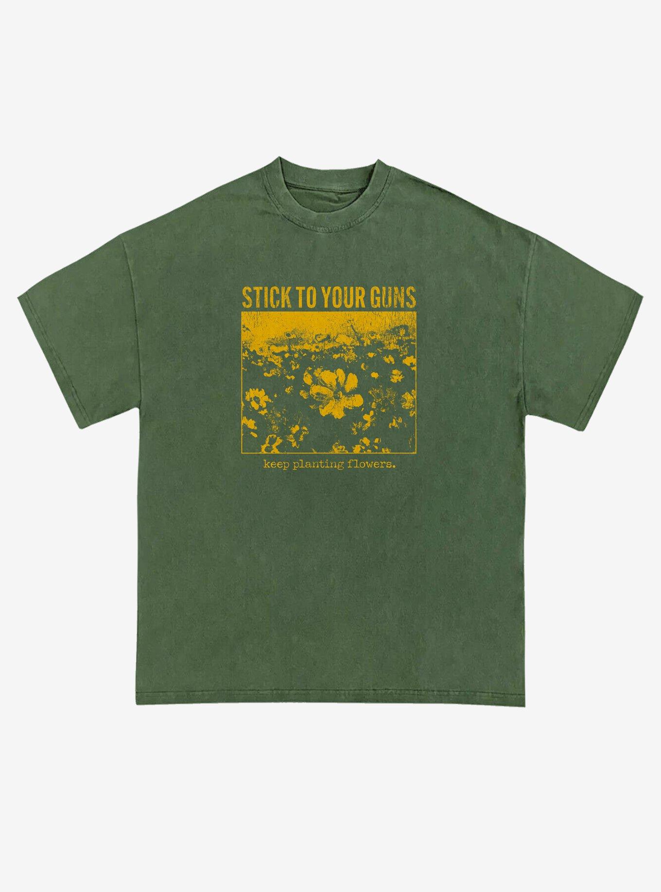 Stick To Your Guns Keep Planting Flowers T-Shirt, , hi-res
