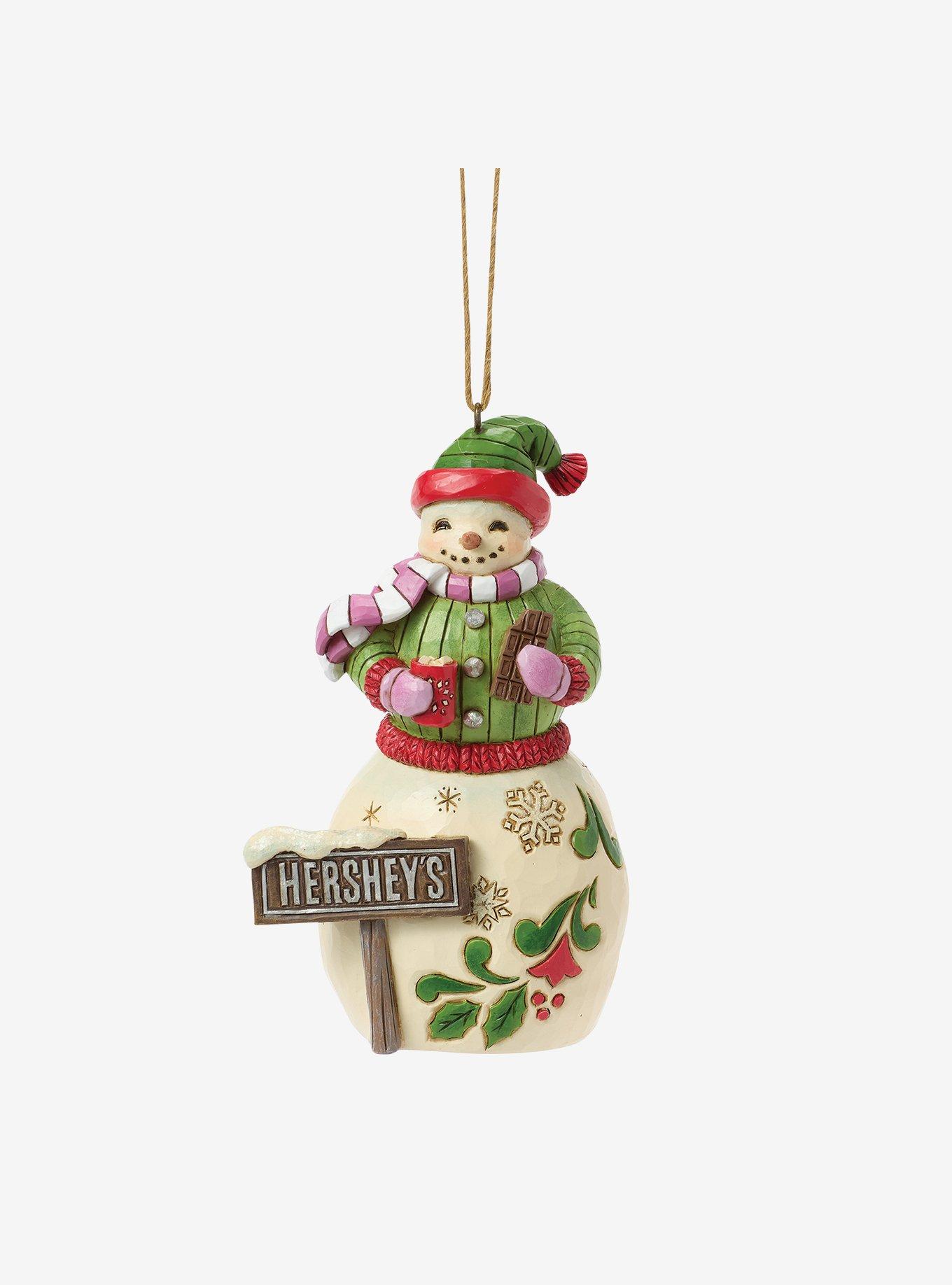 Hershey's Snowman With Hot Cocoa Ornament, , hi-res