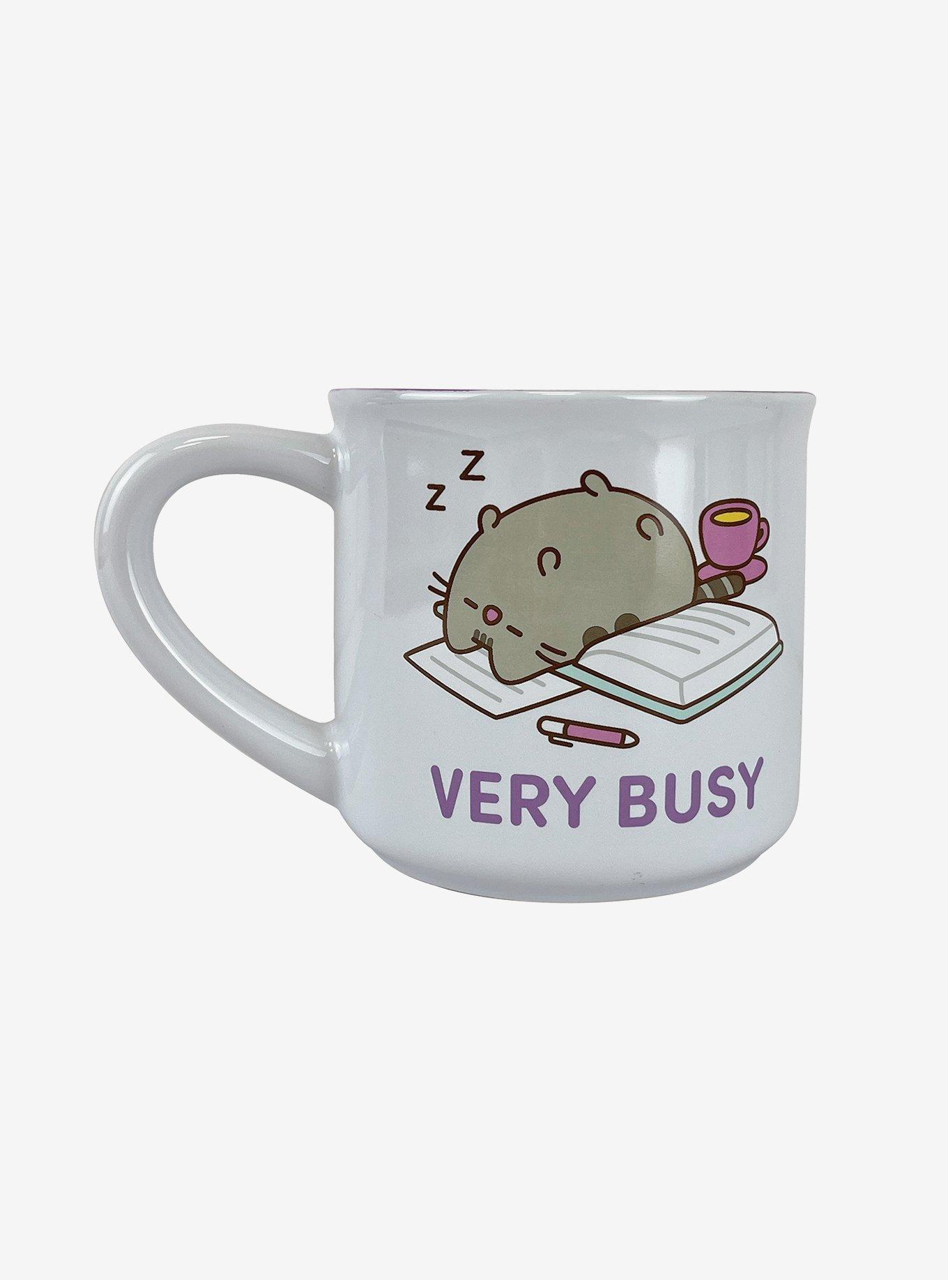 Pusheen Very Busy 18oz Mug, , hi-res