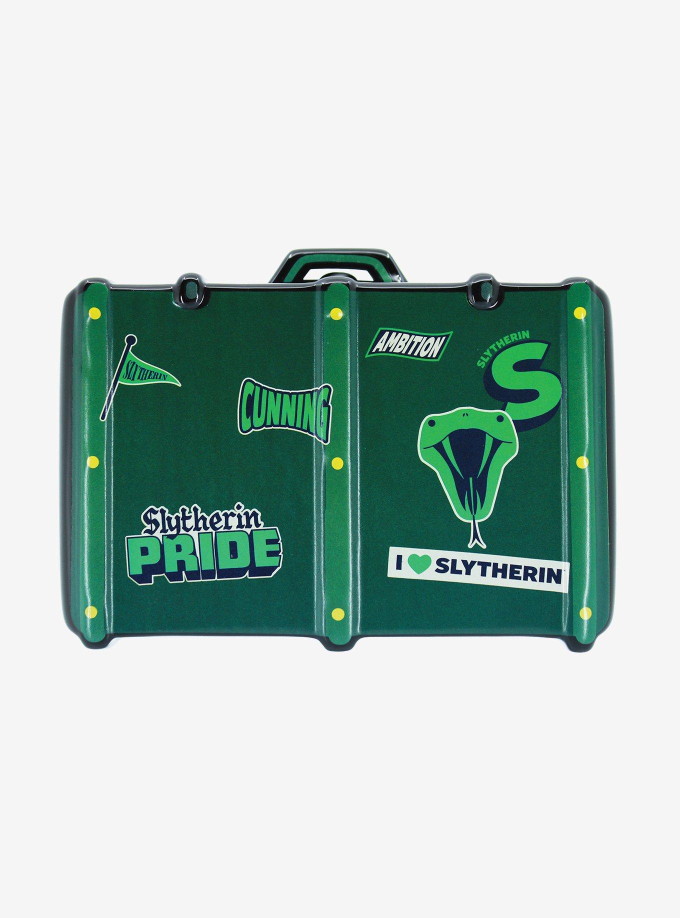 Harry Potter Slytherin Suitcase Bank, , hi-res