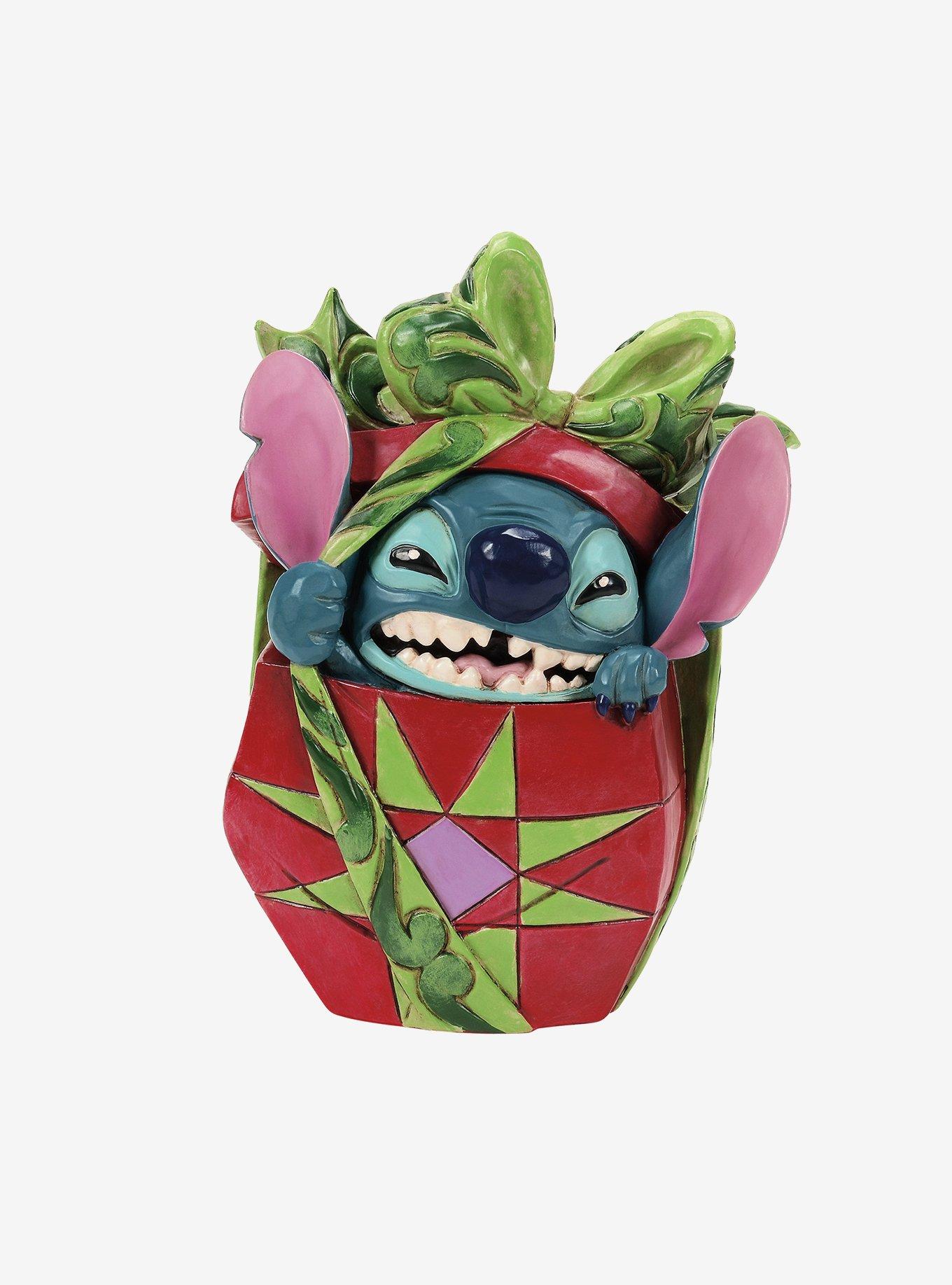 Disney Lilo & Stitch Tearing Christmas Figure, , hi-res
