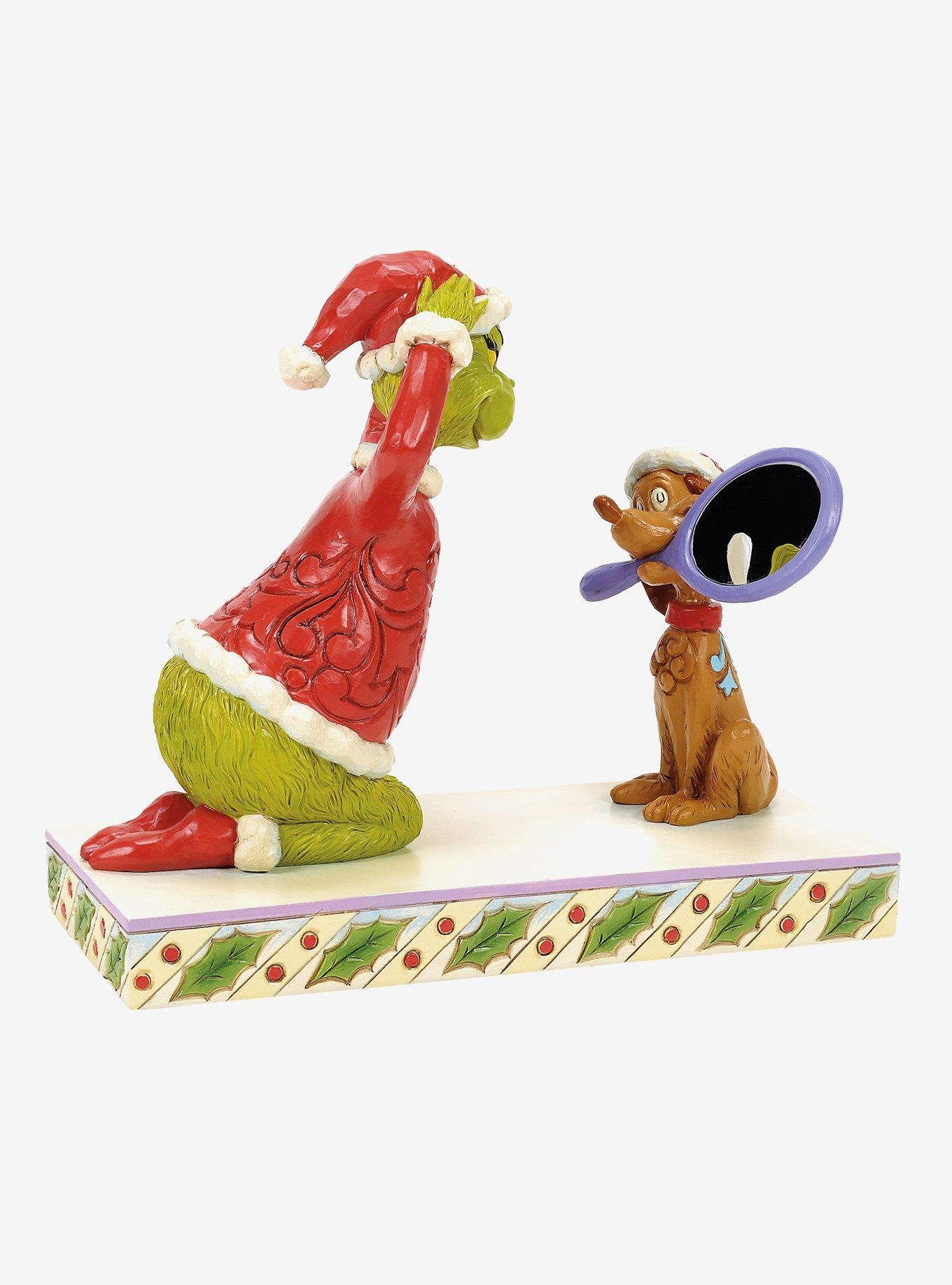 How The Grinch Stole Christmas! Max Holding Mirror Figure, , hi-res