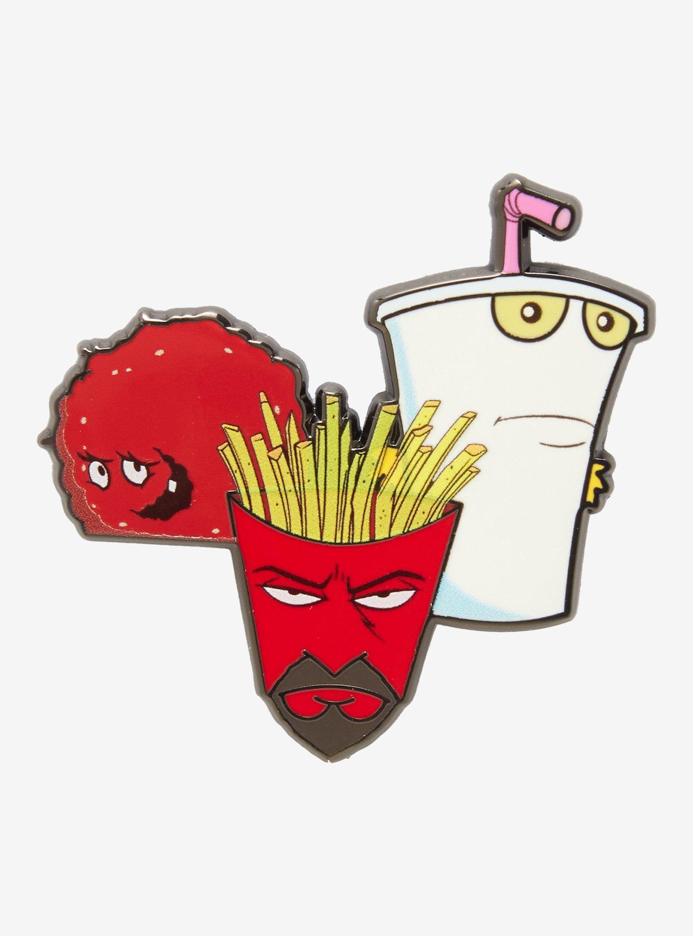 Aqua Teen Hunger Force Trio Enamel Pin, , hi-res