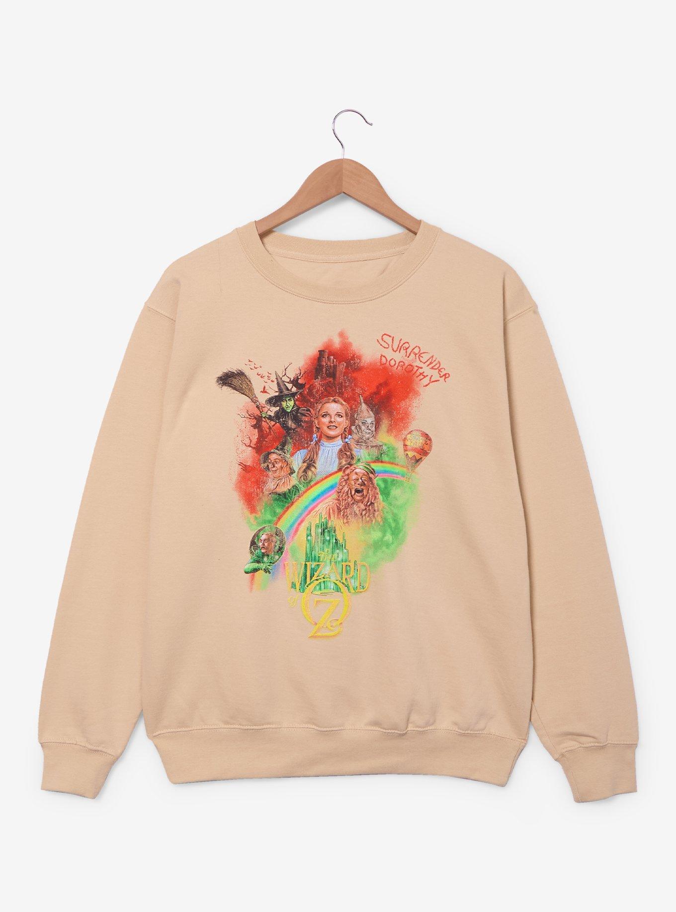 The Wizard of Oz Film Poster Crewneck - BoxLunch Exclusive, , hi-res