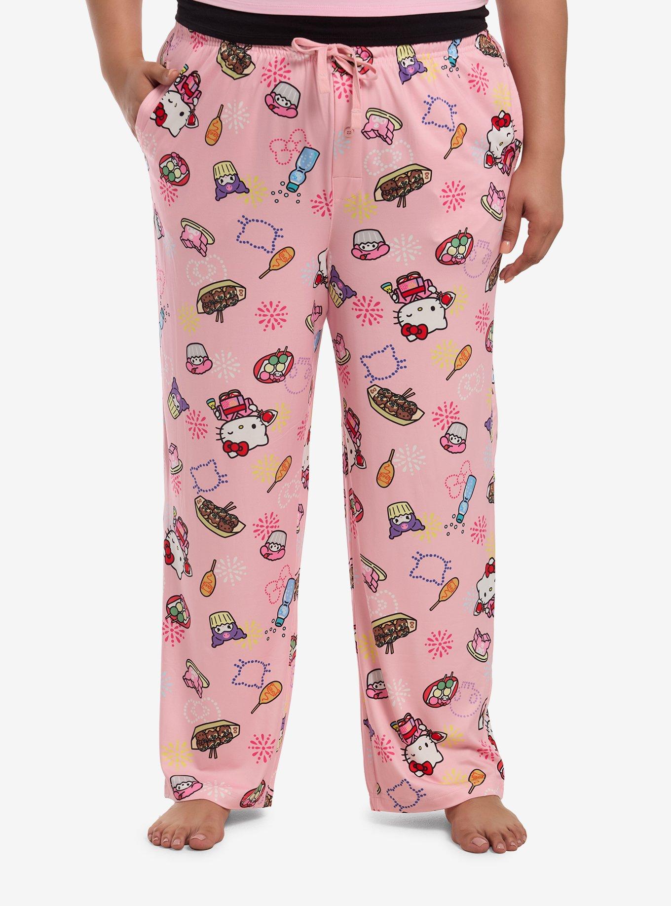 Hello Kitty Matsuri Pajama Pants Plus Size, , hi-res