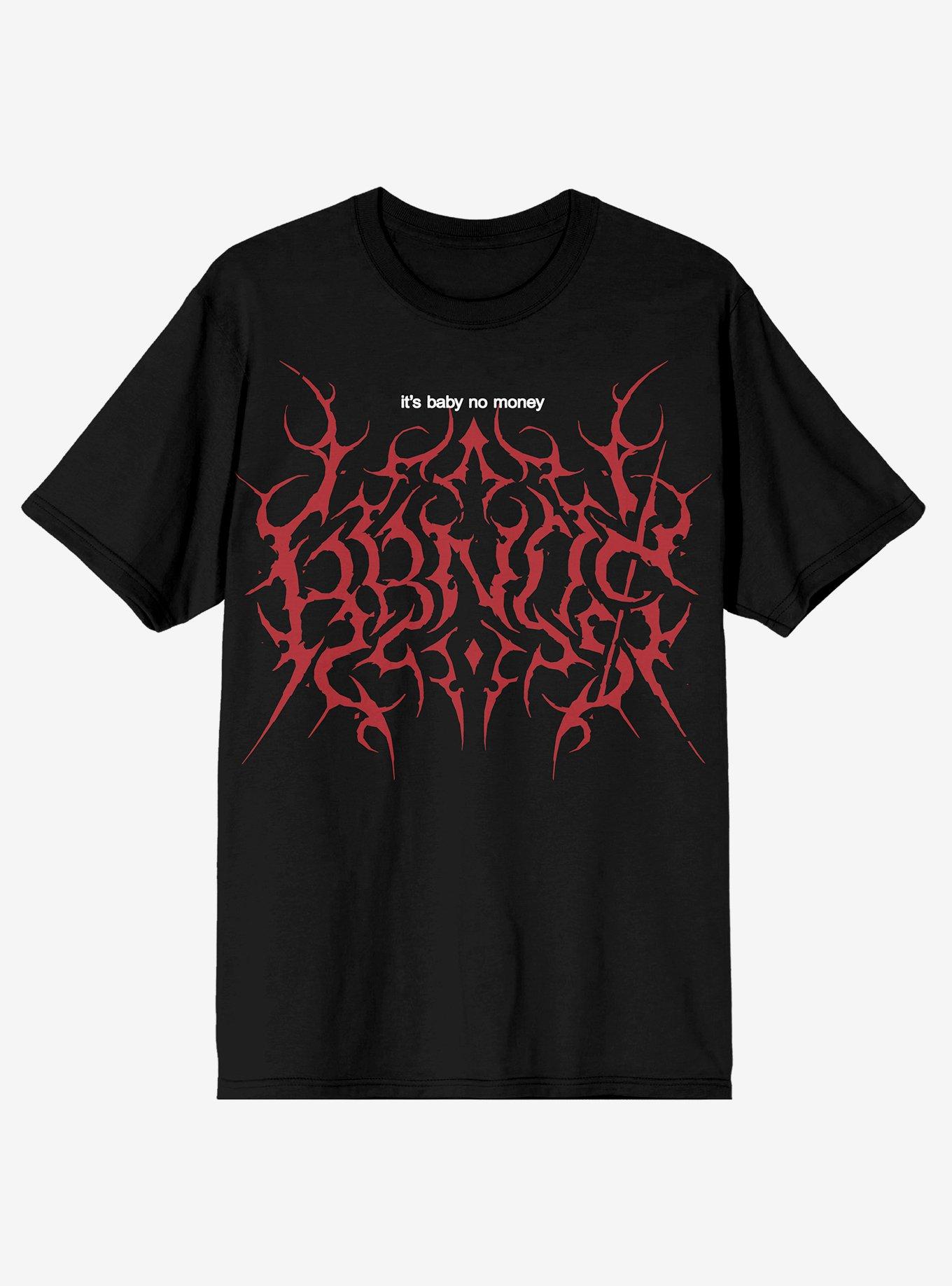 bbno$ Metal Portrait T-Shirt Hot Topic Exclusive