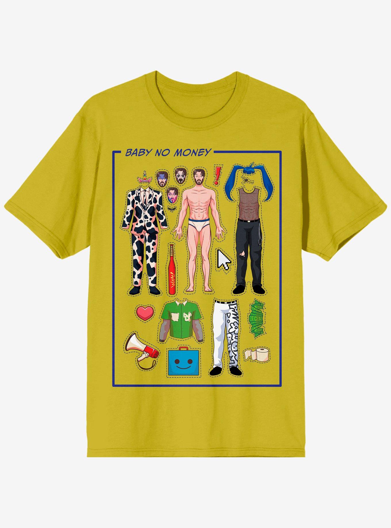 bbno$ Paper Doll T-Shirt Hot Topic Exclusive, , hi-res