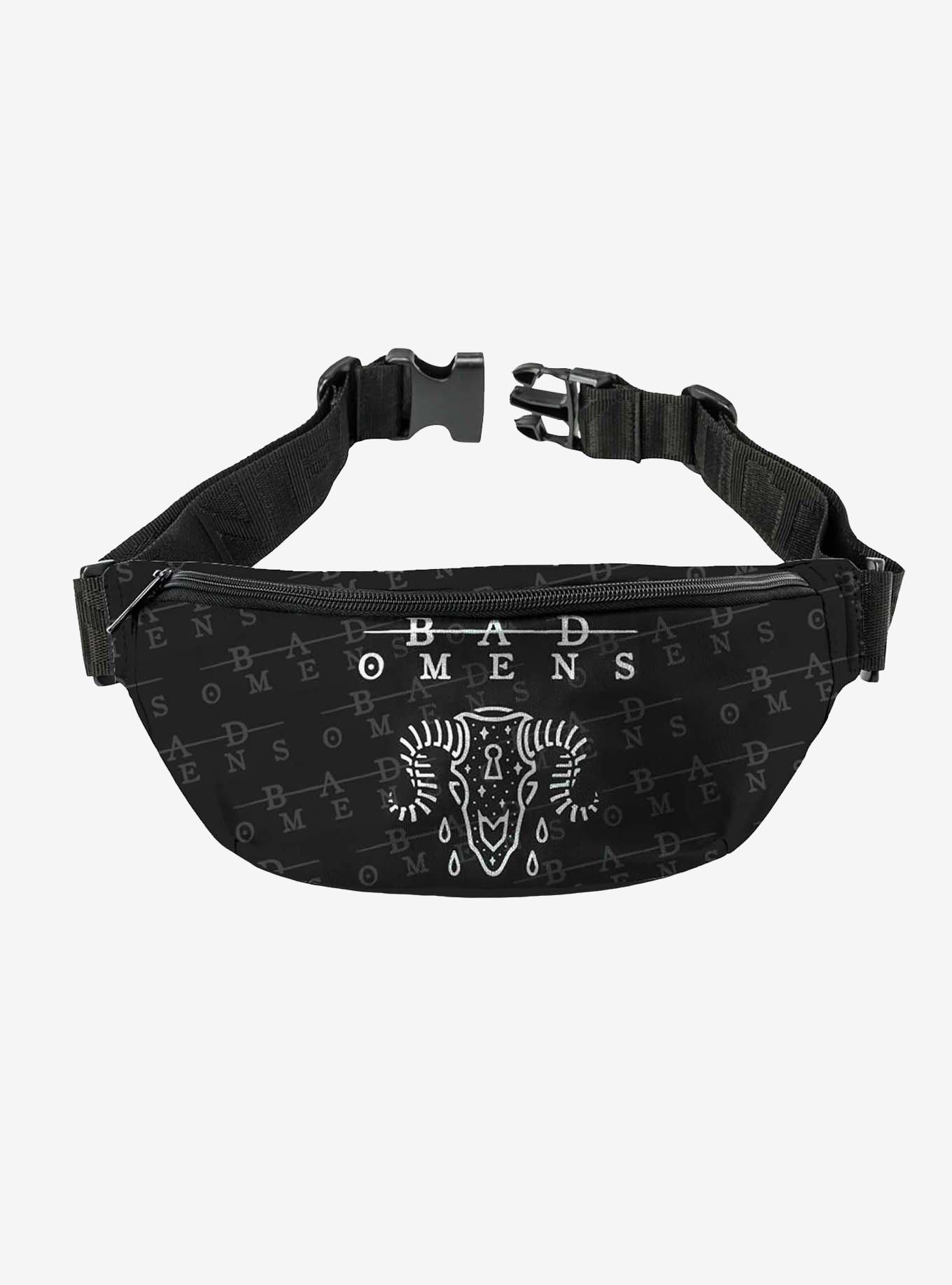 Rocksax Bad Omens Ramskull Bum Bag Fanny Pack, , hi-res