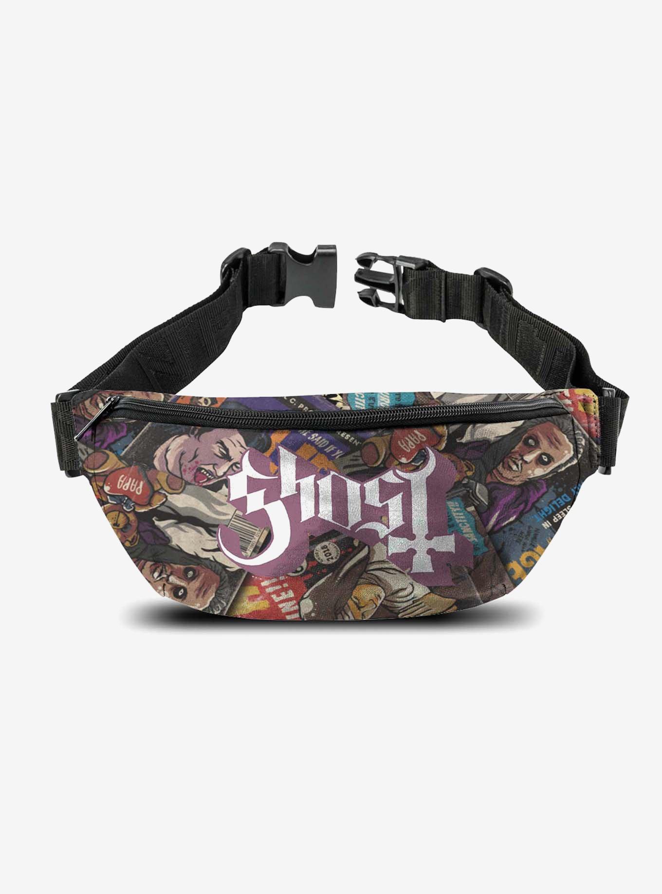Rocksax Ghost Magazines Bum Bag Fanny Pack, , hi-res
