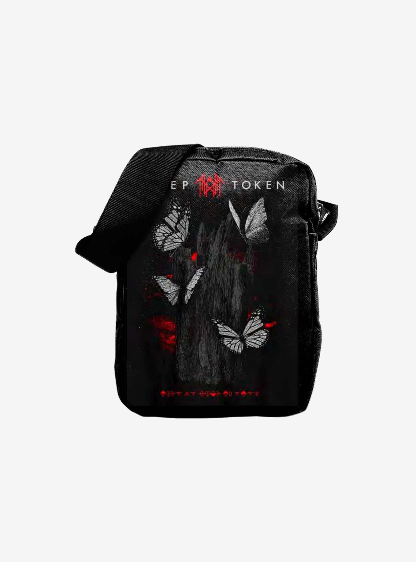 Portafoglio Rocksax Sleep Token – Nero, Piccolo, In PU, Con Scomparti Per Banconote, Monete E 5 Carte, Unisex