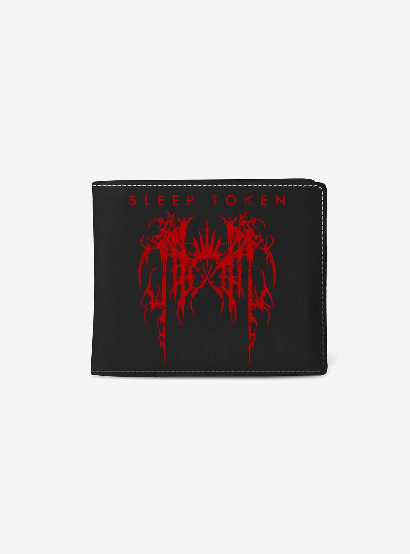 Rocksax Sleep Token Grunge Logo Wallet, , hi-res