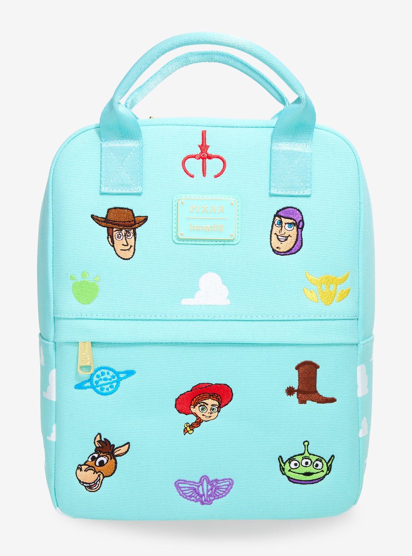 Loungefly Disney Pixar Toy Story Embroidered Icons Canvas Mini Backpack &mdash; BoxLunch Exclusive, , hi-res